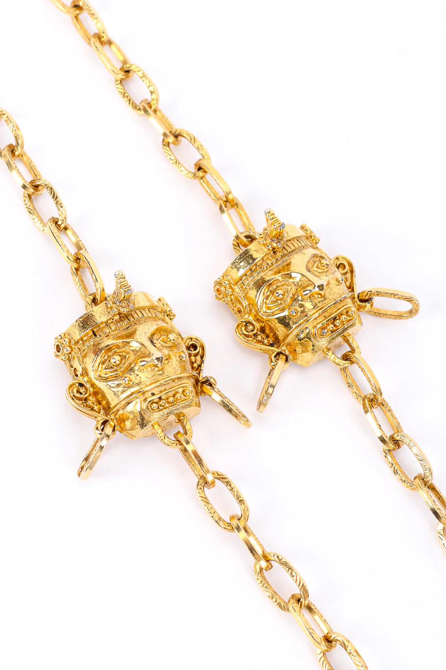 Pre Colombian Mask Necklace - Image 5