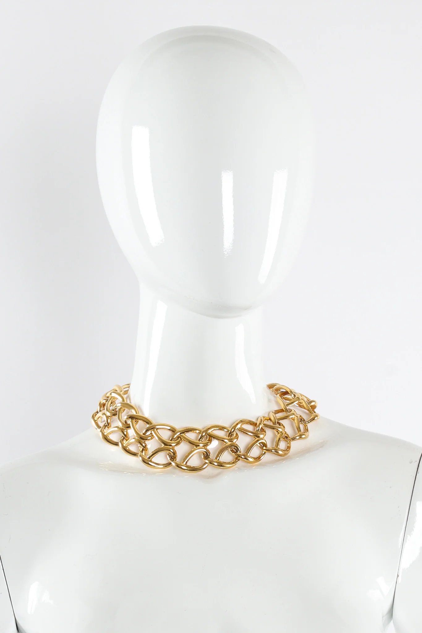 Pretzel Link Collar Necklace - Image 2