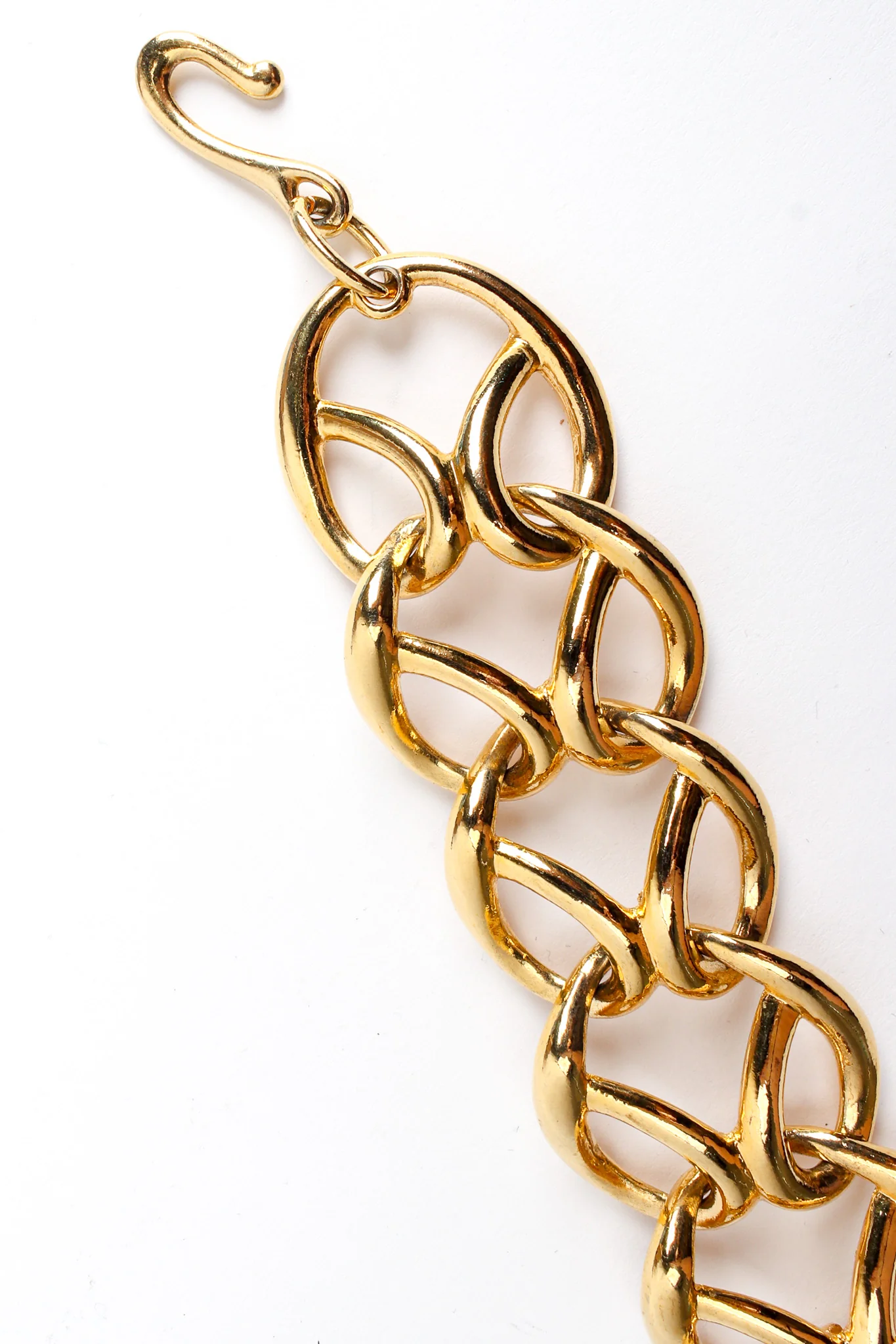 Pretzel Link Collar Necklace - Image 8