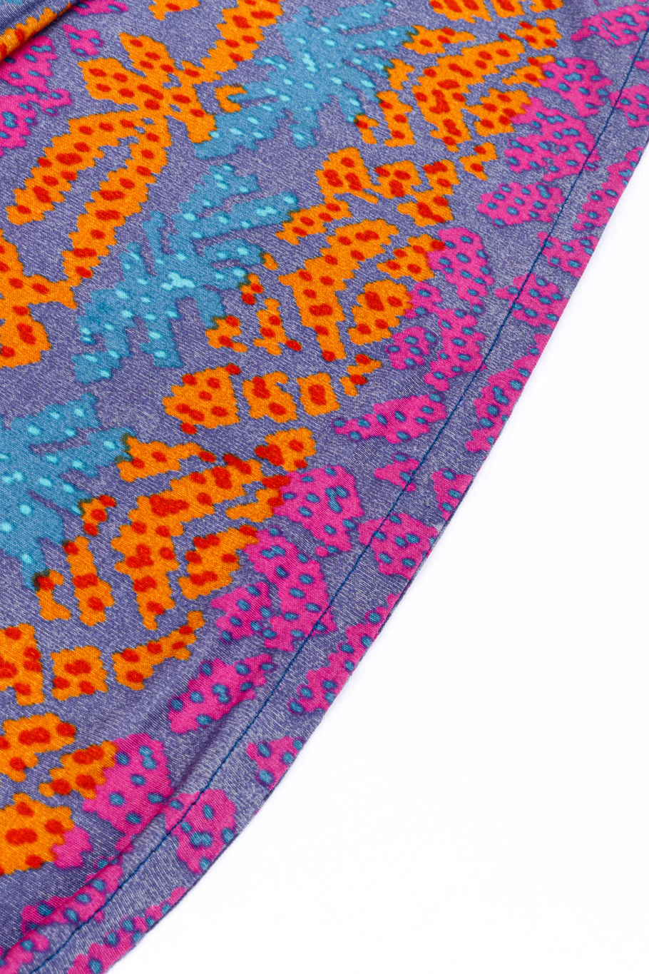 Printed Silk Top & Skirt Set - Image 9