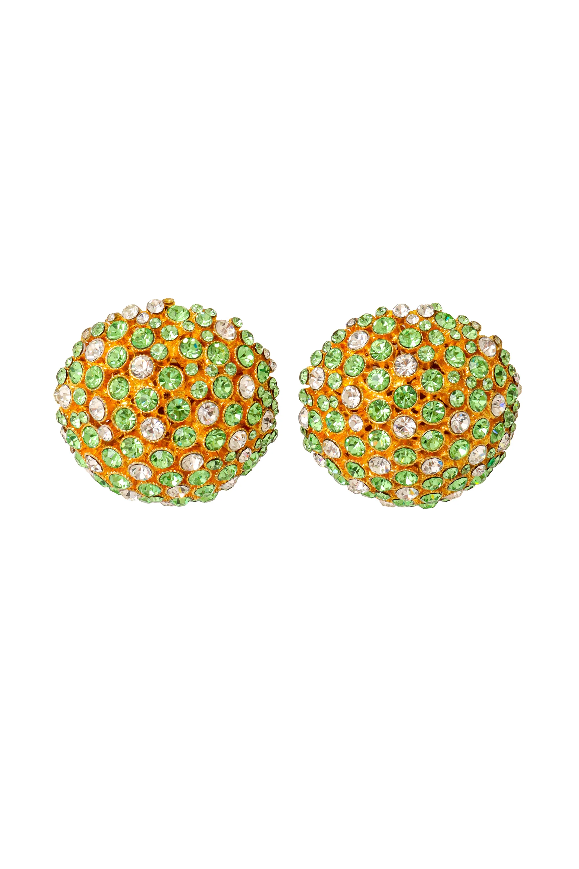 Prism Ball Button Earrings