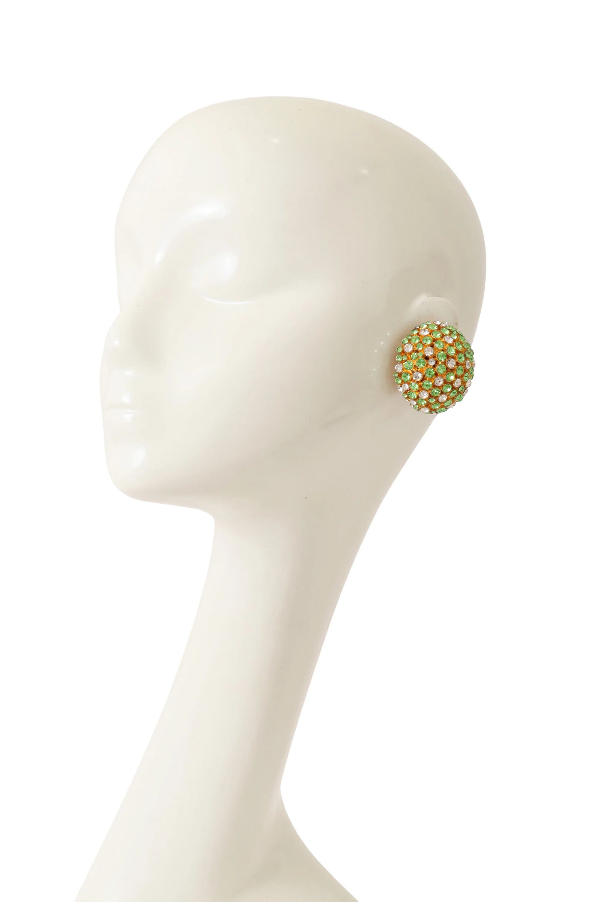 Prism Ball Button Earrings - Image 2