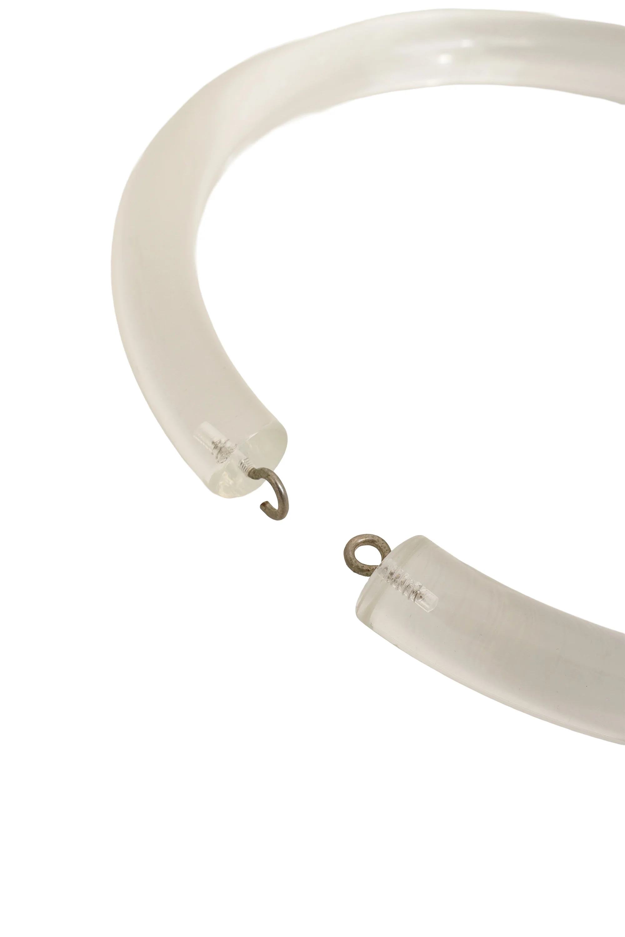 Prism Pendant Lucite Necklace - Image 4
