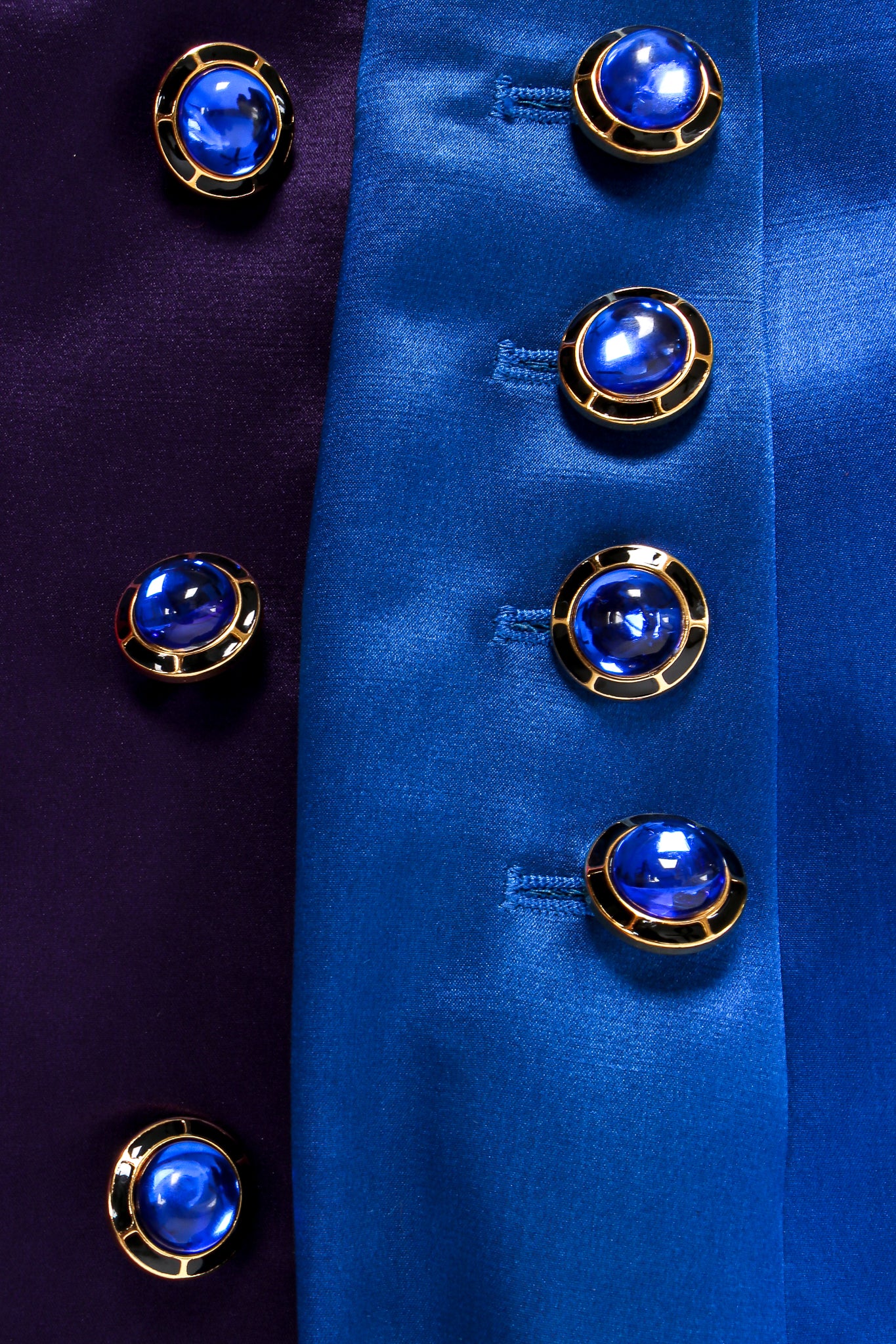 Profile Color Block Satin Jacket - Image 5