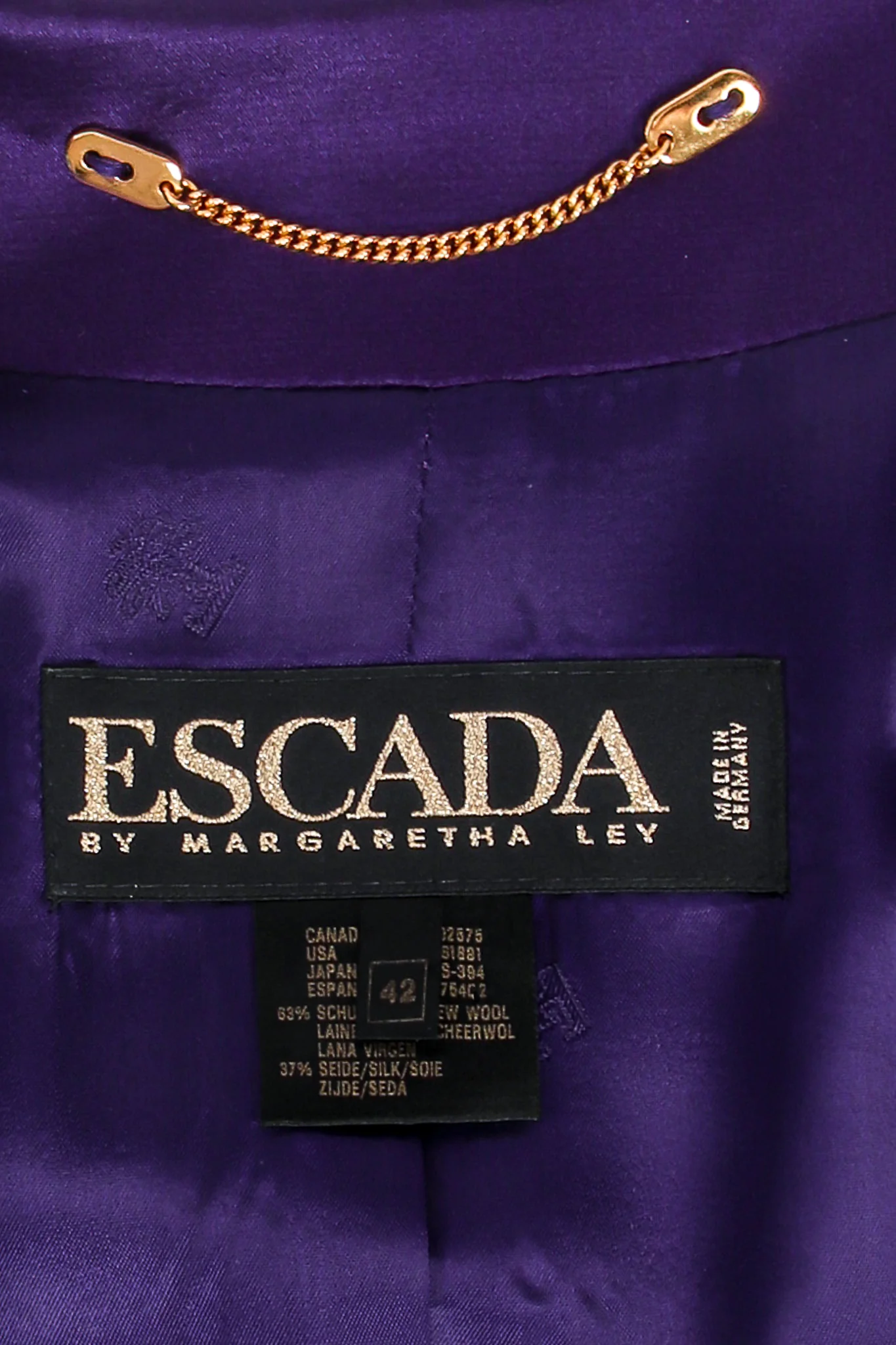 Profile Color Block Satin Jacket - Image 9