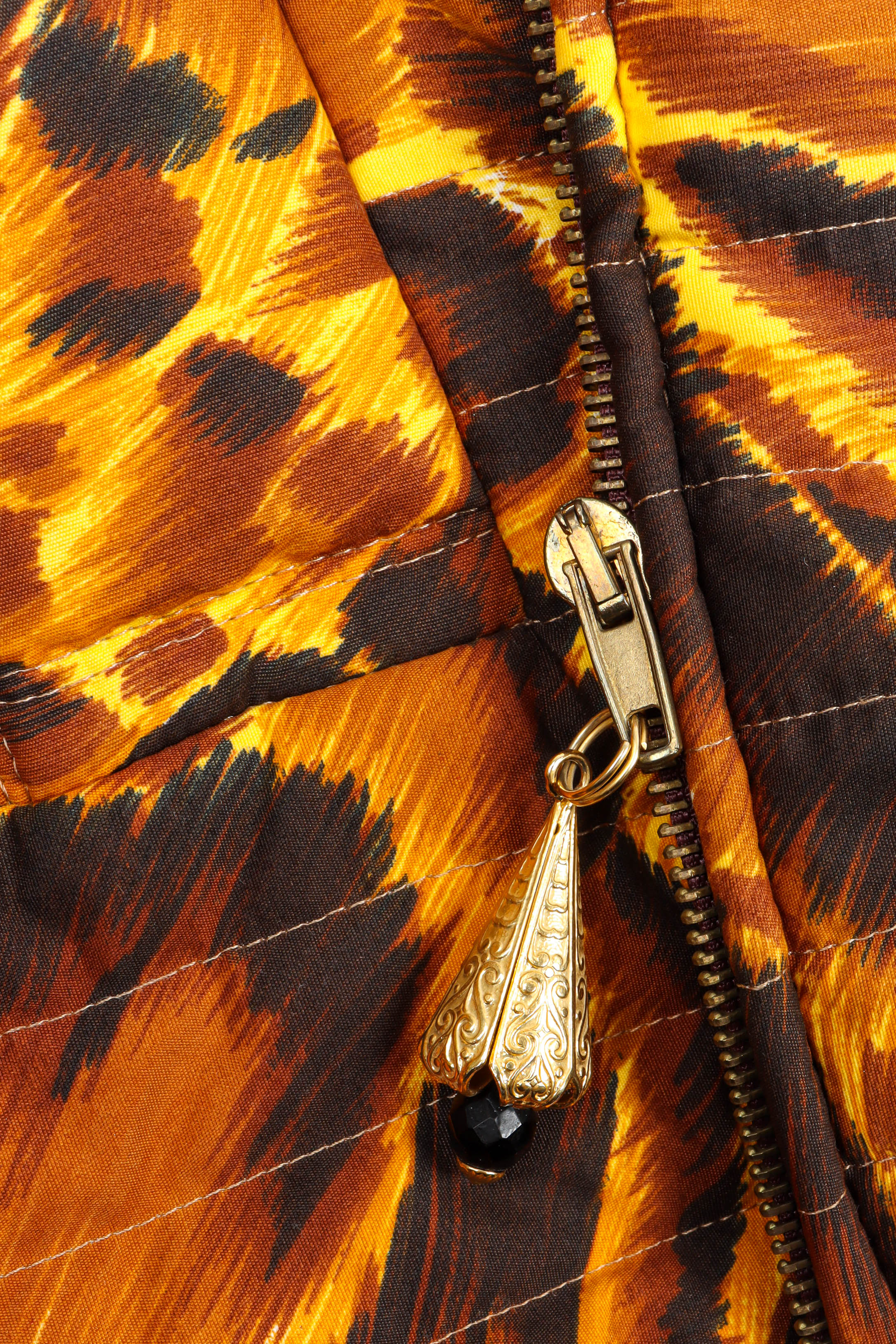 Puffy Leopard Crop Jacket - Image 6