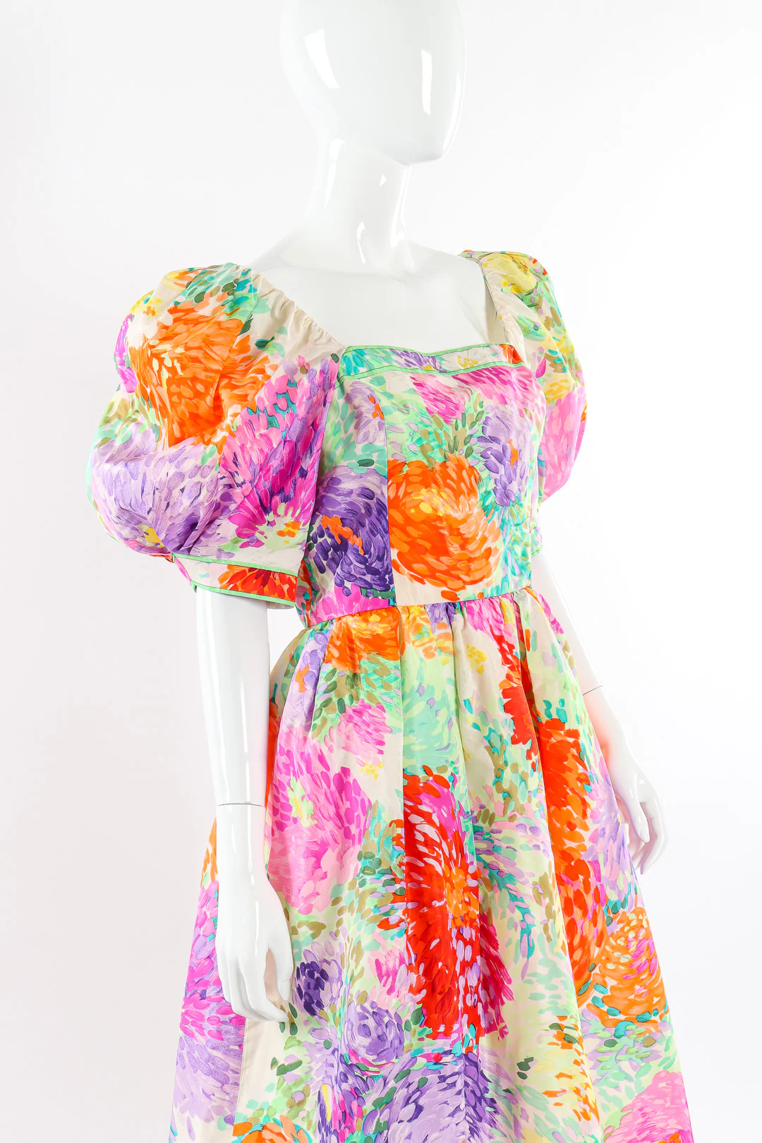 Puff Sleeve Garden Gown - Image 2