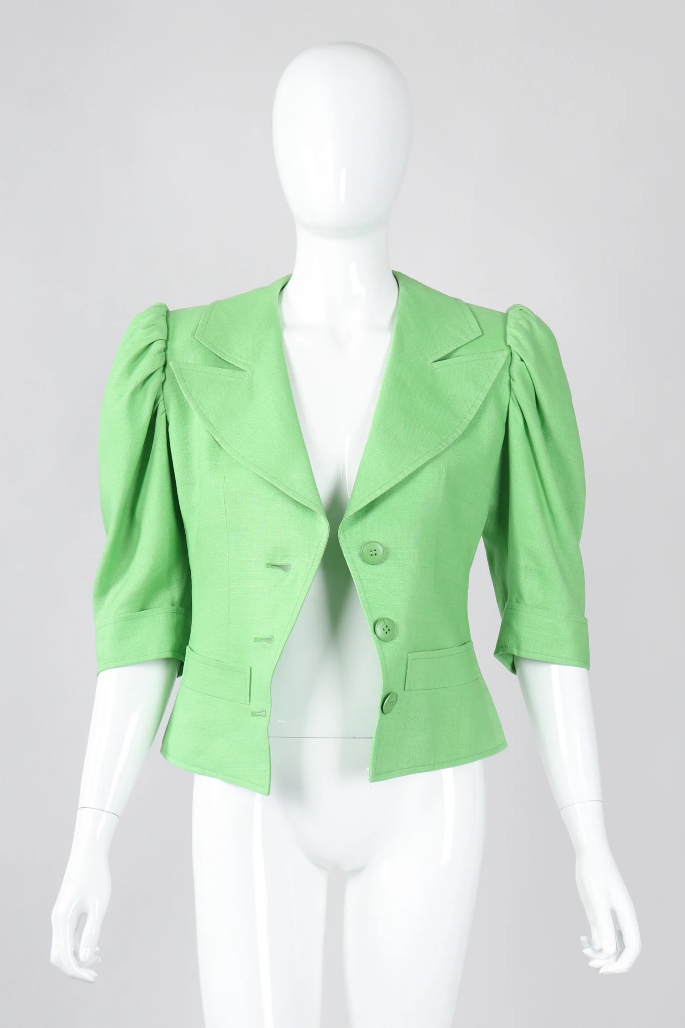 Puff Sleeve Jacket - Image 7