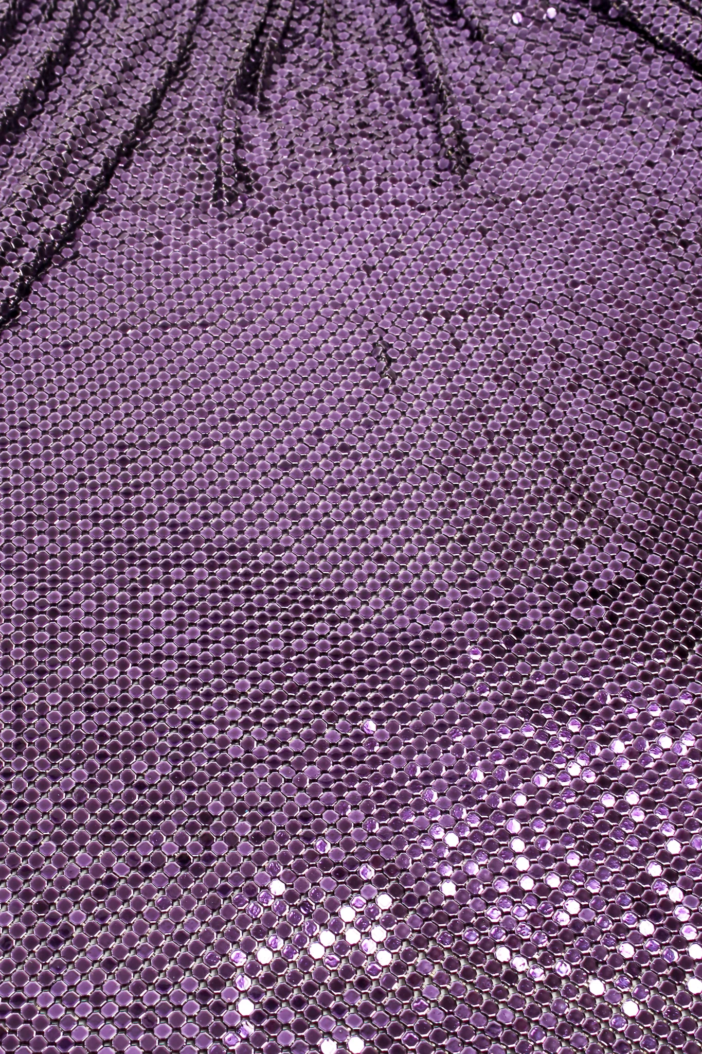 Glossy Purple Metal Mesh Halter - Image 7
