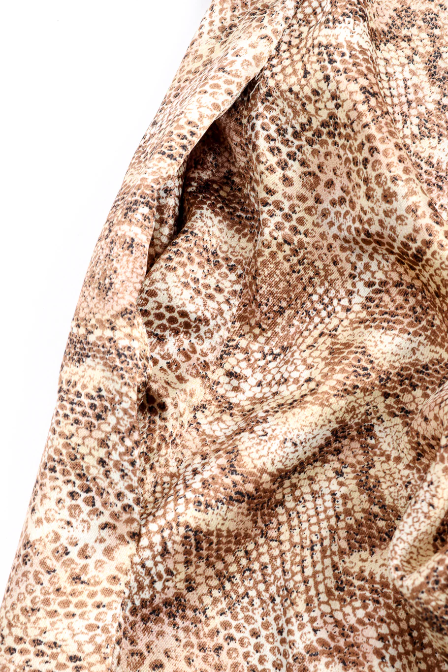 Python Print Satin Robe - Image 7