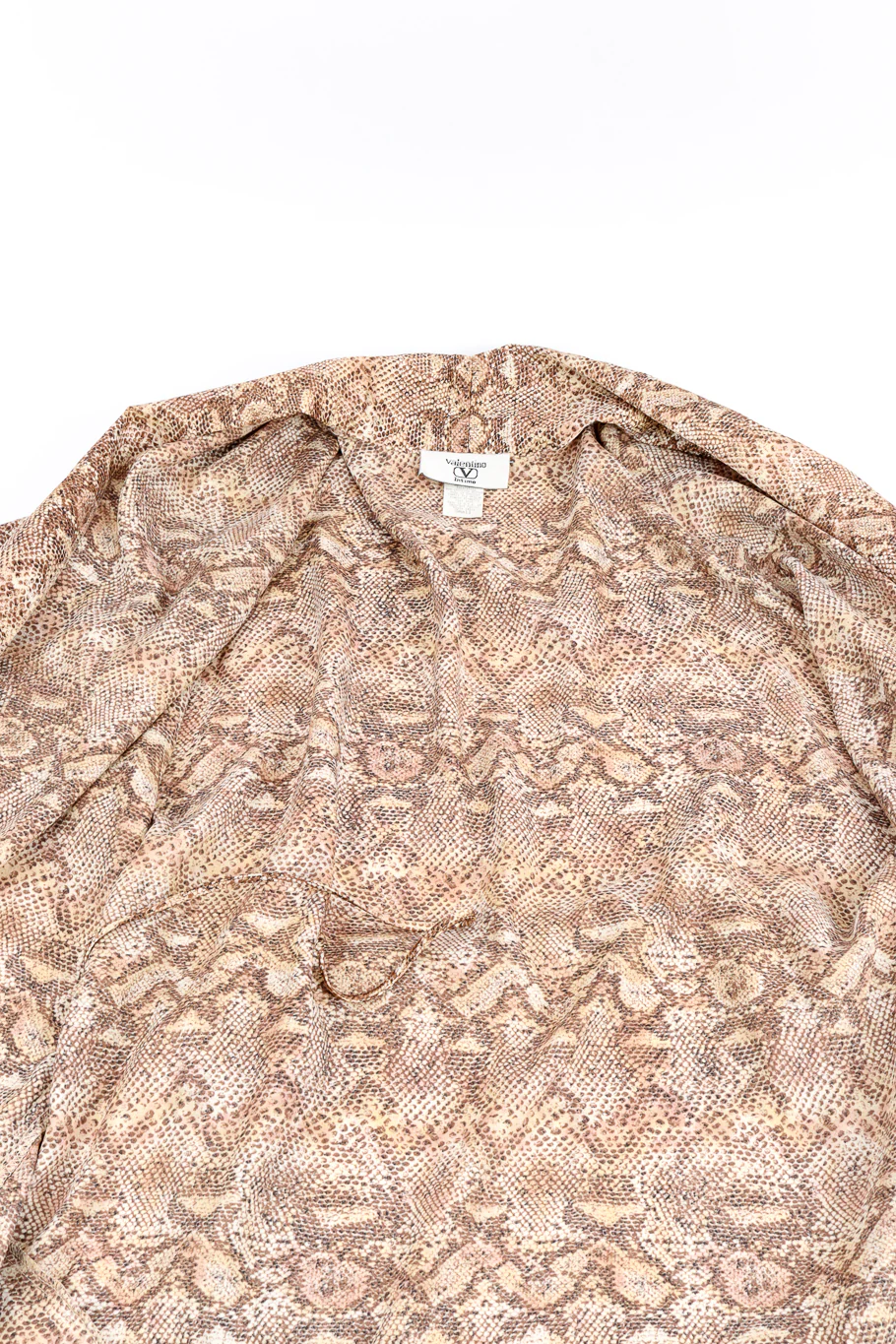 Python Print Satin Robe - Image 8