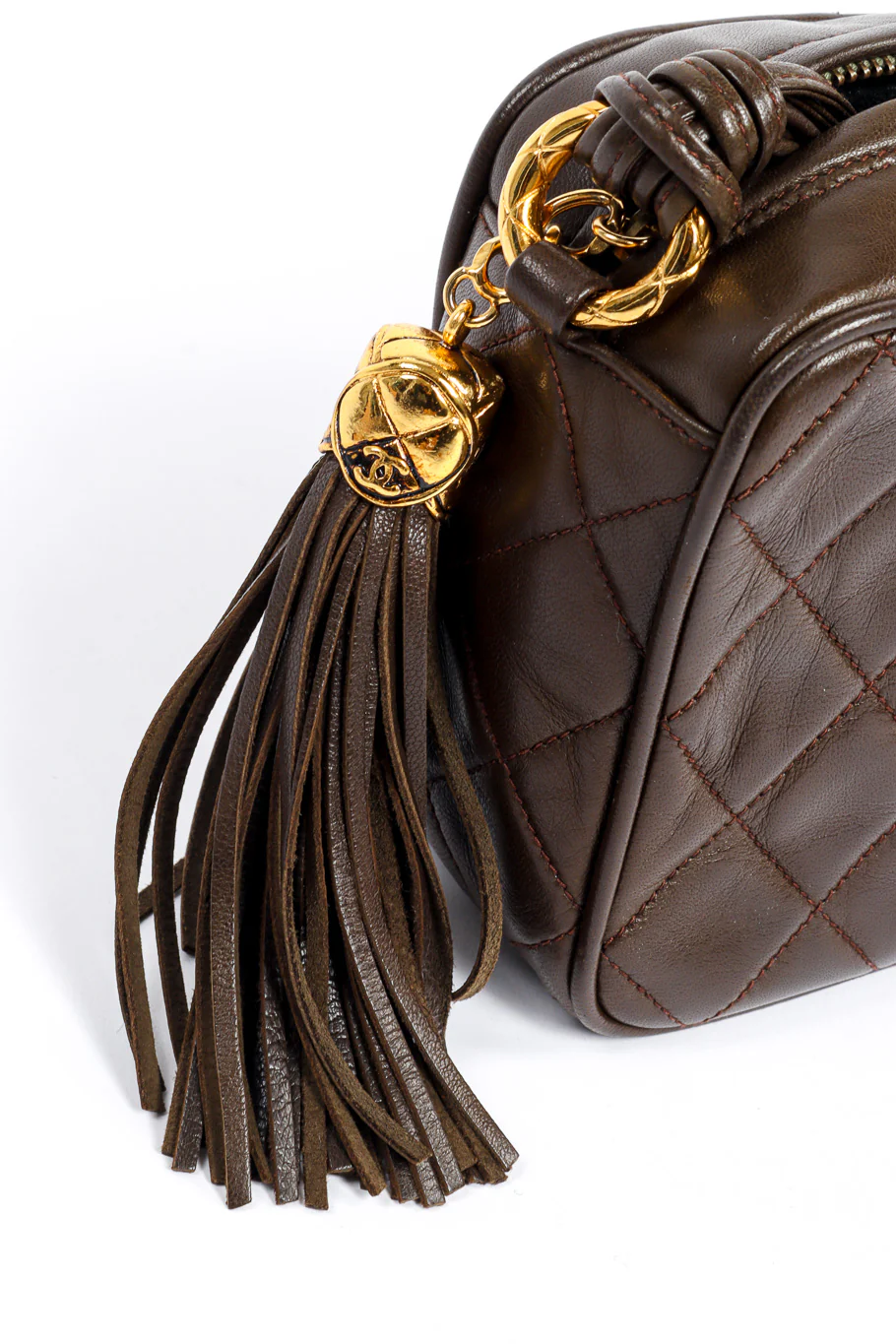 Quilted "CC" Camera Bag - Image 8