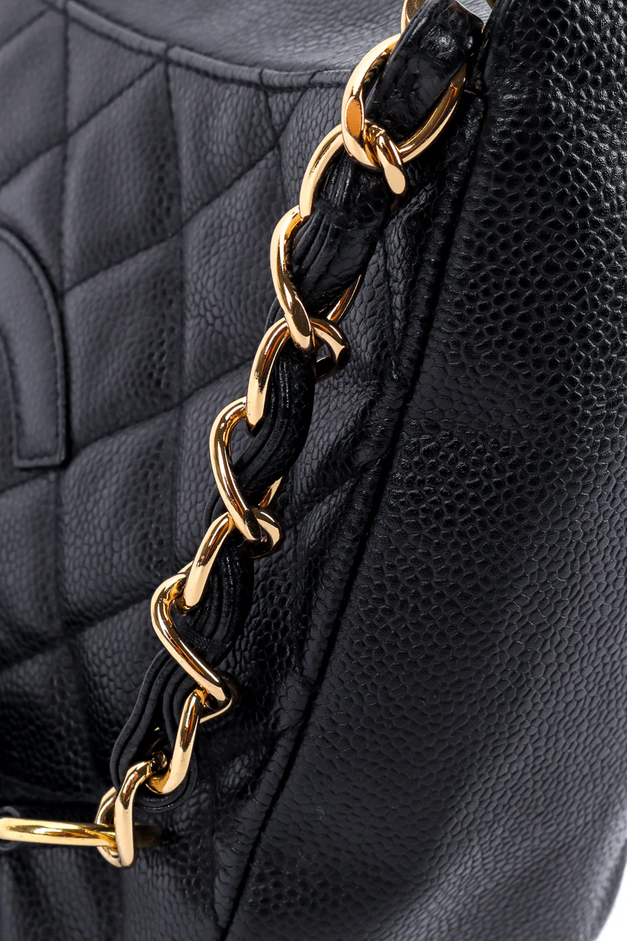 Quilted CC Shoulder Bag - Image 11