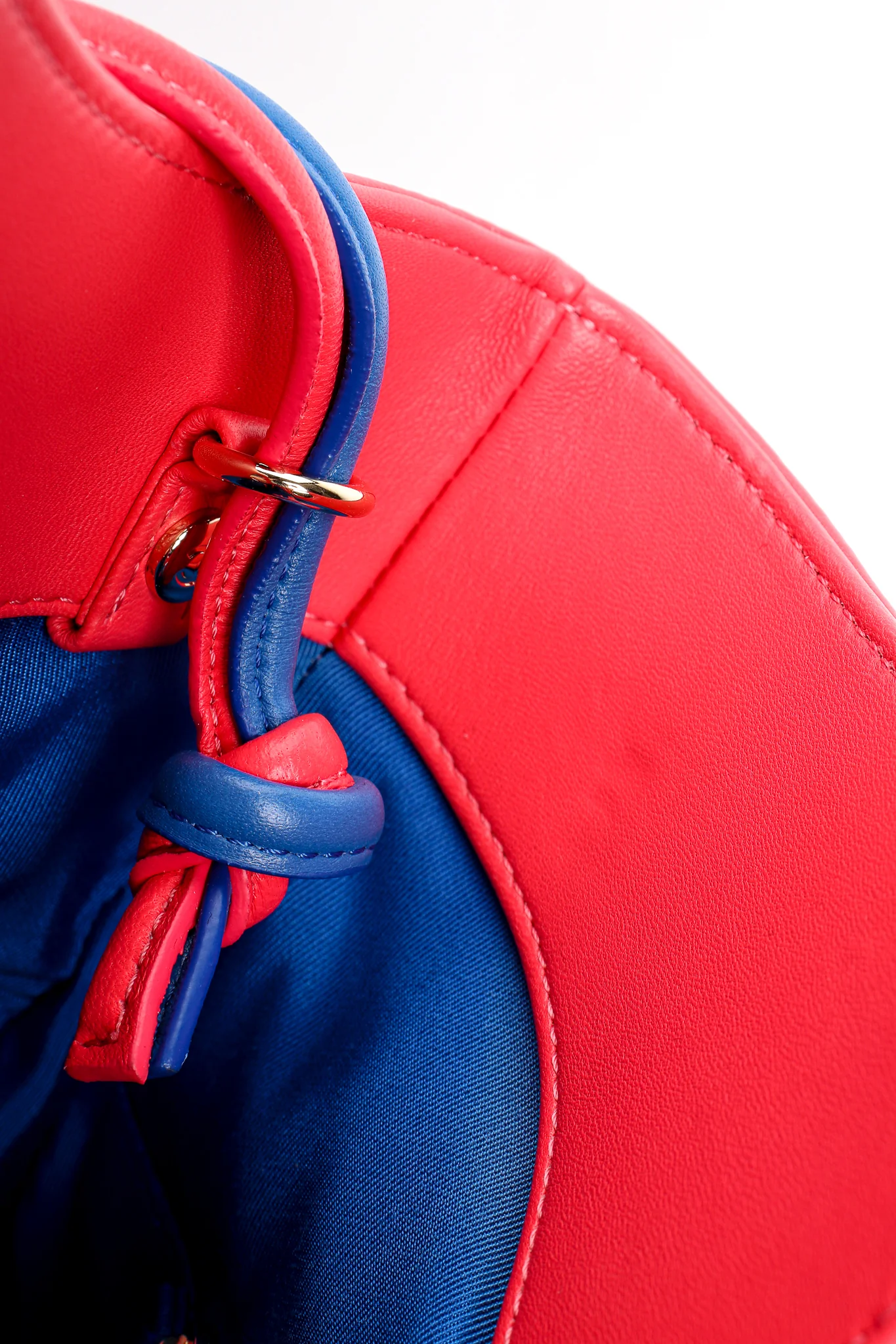 2018 A/W Quilted Colorblock Clutch Tote - Image 14