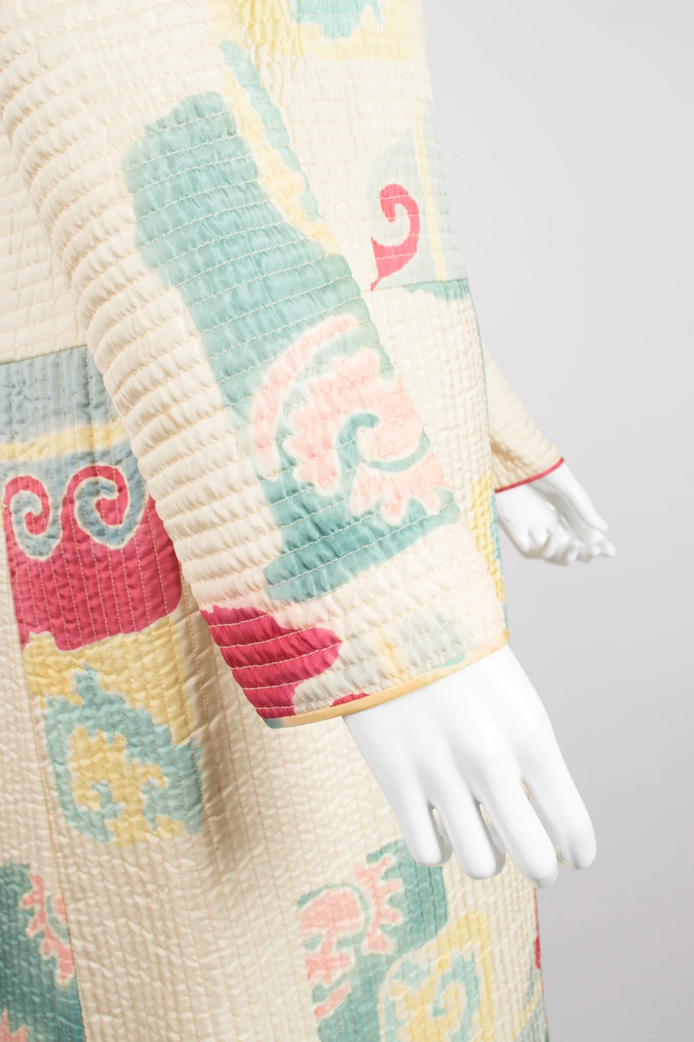 Quilted Folk Art Coat - Image 11