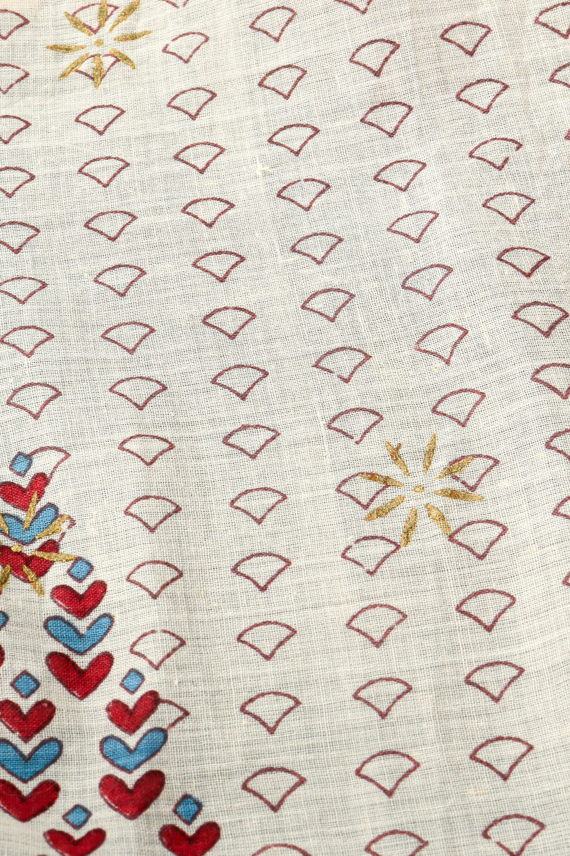 Quilted Shapes Print Sheer Dress - Image 7