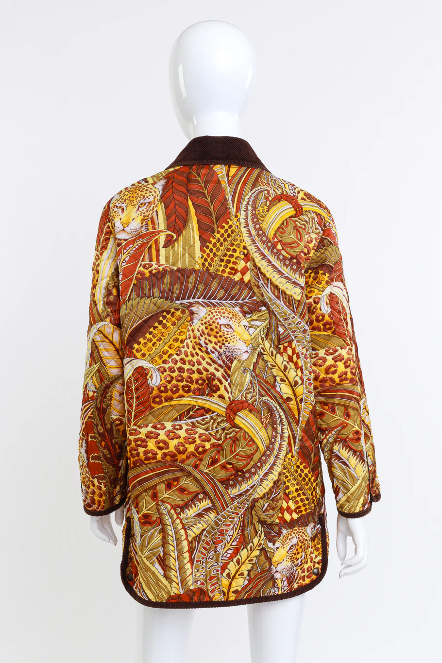 Quilted Jungle Leopard Jacket - Image 4