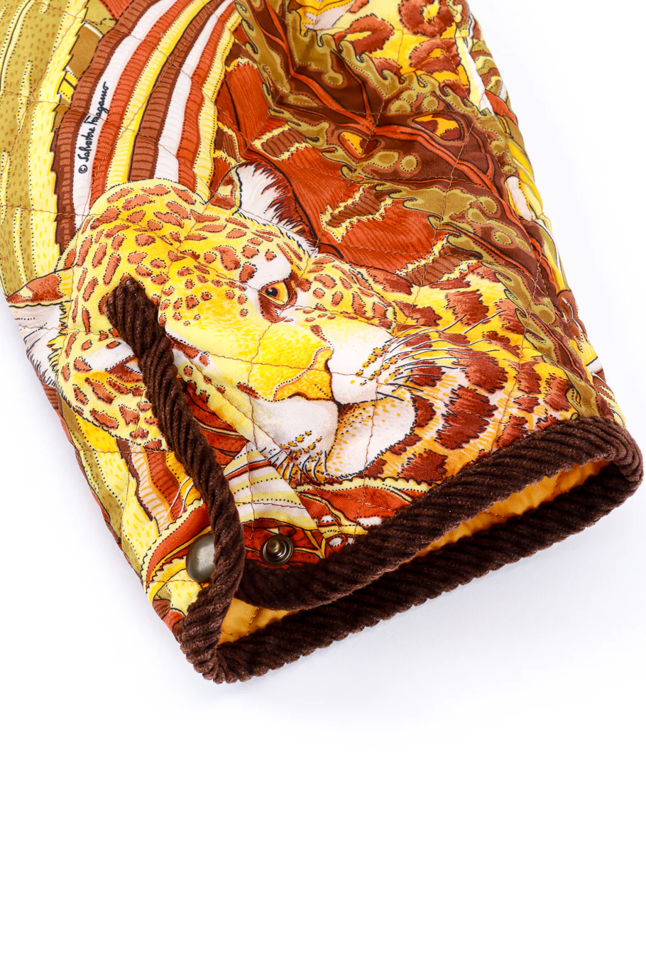 Quilted Jungle Leopard Jacket - Image 5