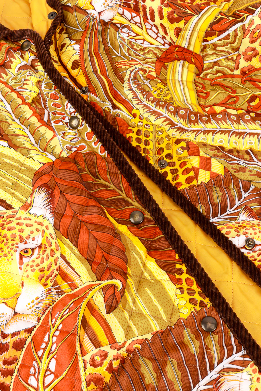 Quilted Jungle Leopard Jacket - Image 6