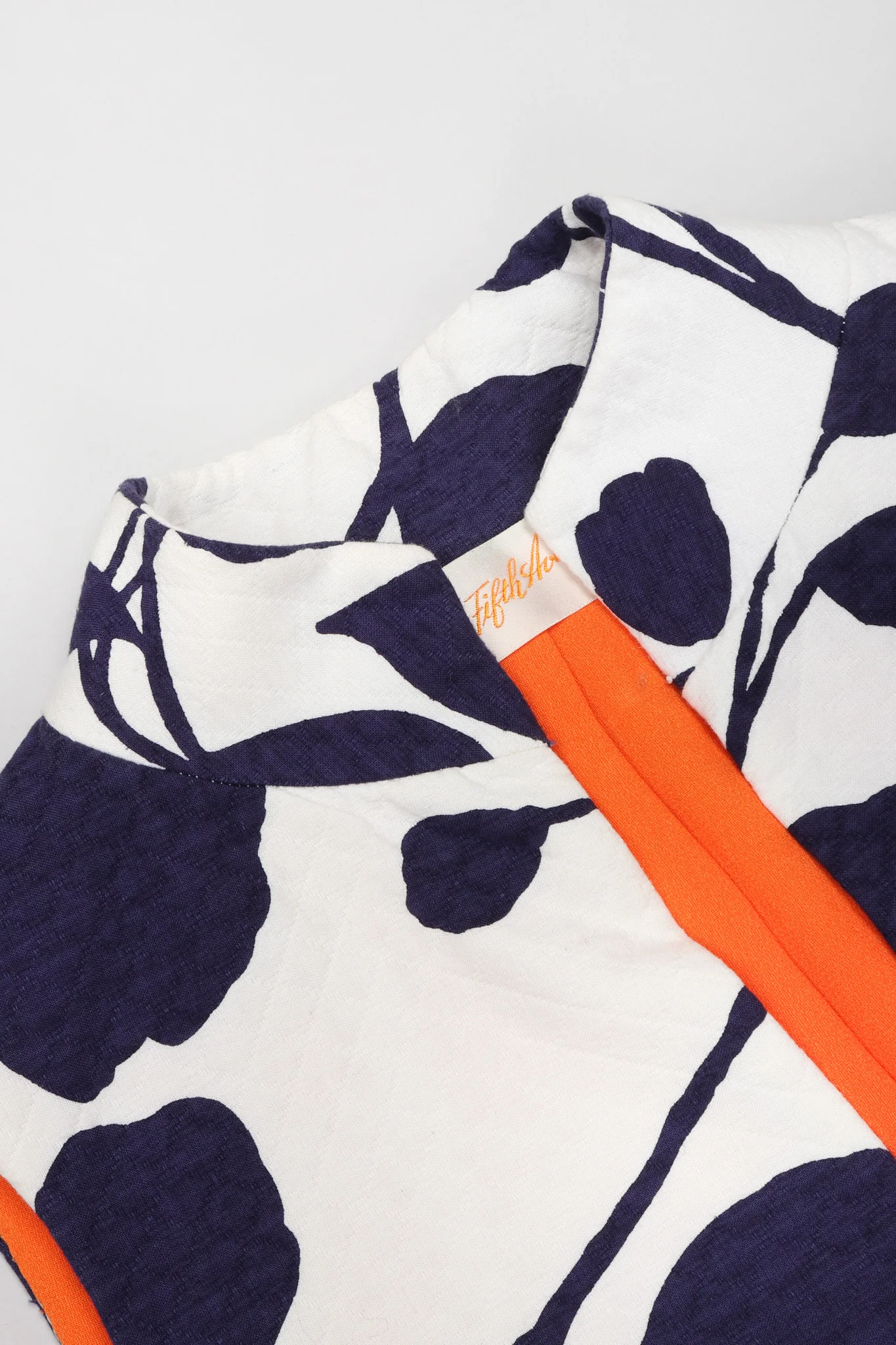 Quilted Leaf Duster & Palazzo Pant Set - Image 11