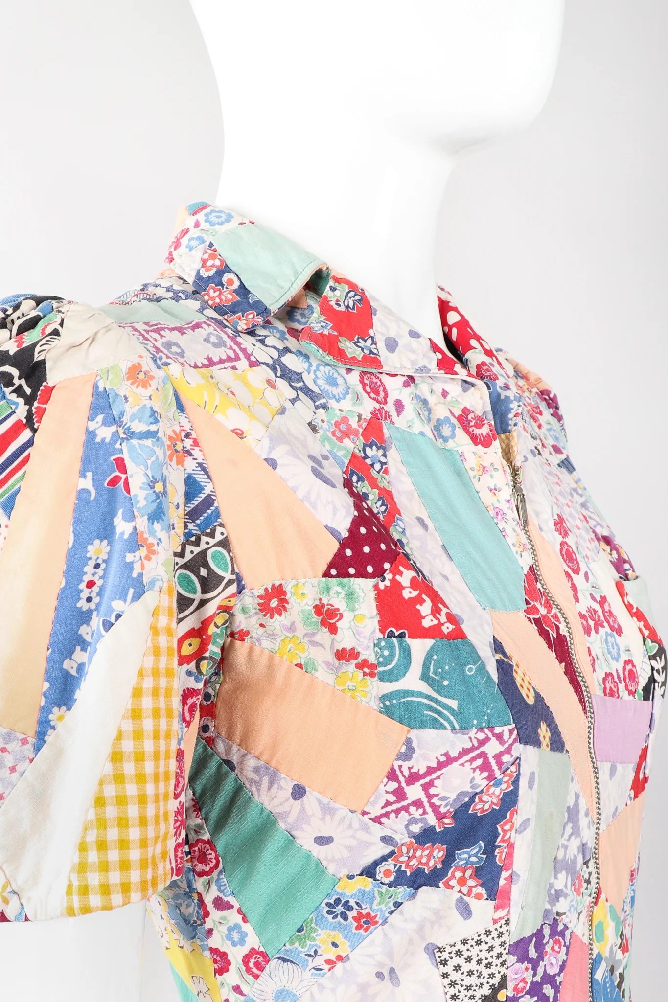 Quilted Patchwork Dress