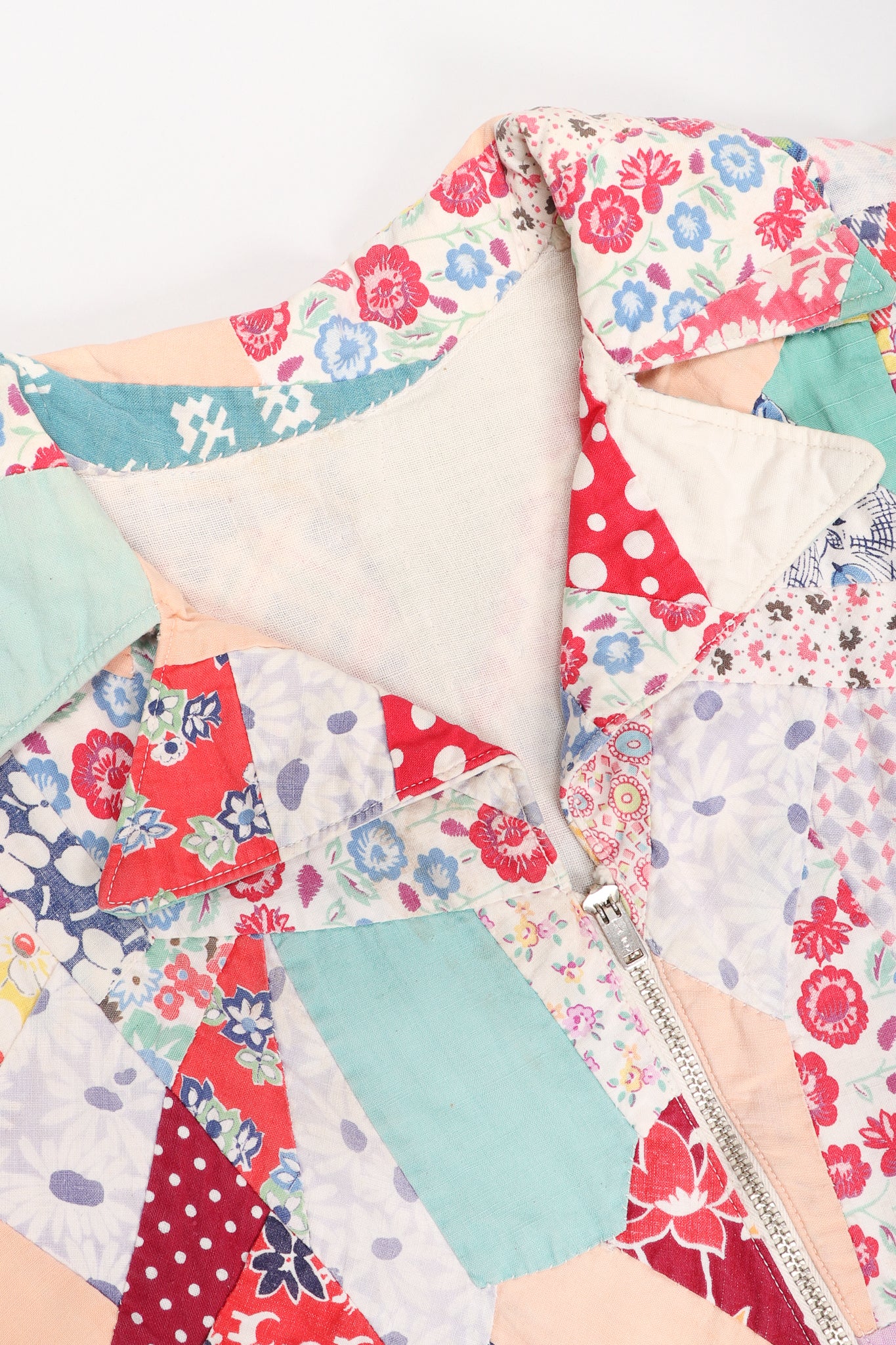 Quilted Patchwork Dress - Image 11