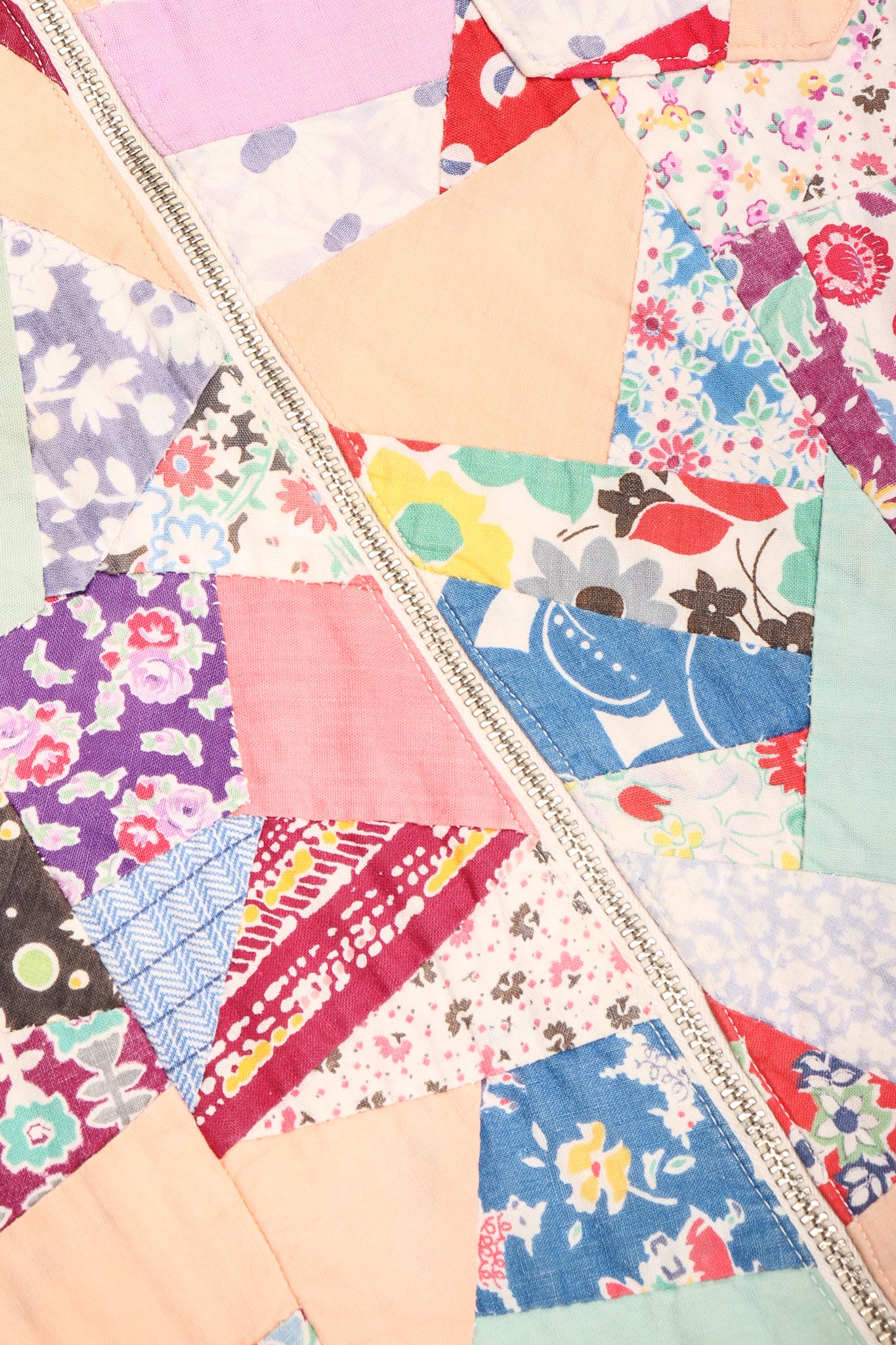 Quilted Patchwork Dress - Image 12