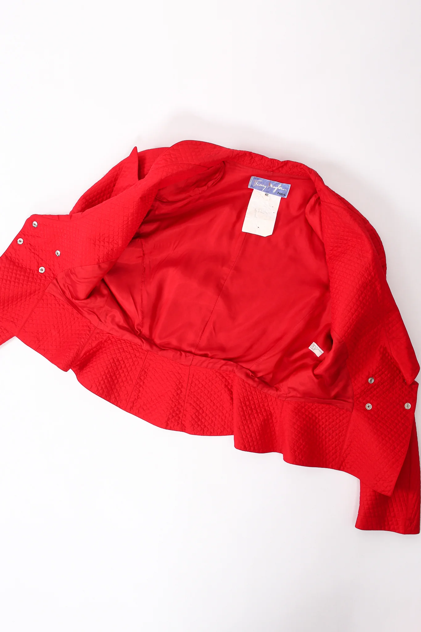 Quilted Peplum Jacket & Skirt Set - Image 11