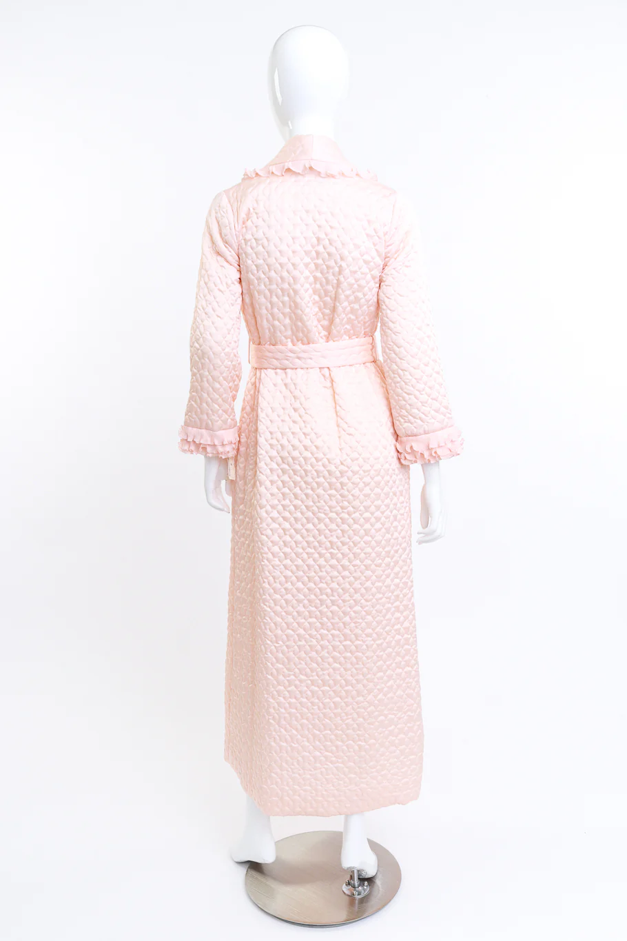 Quilted Satin Robe - Image 3