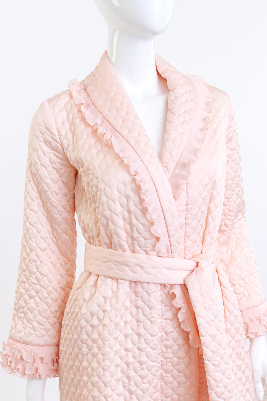 Quilted Satin Robe - Image 4