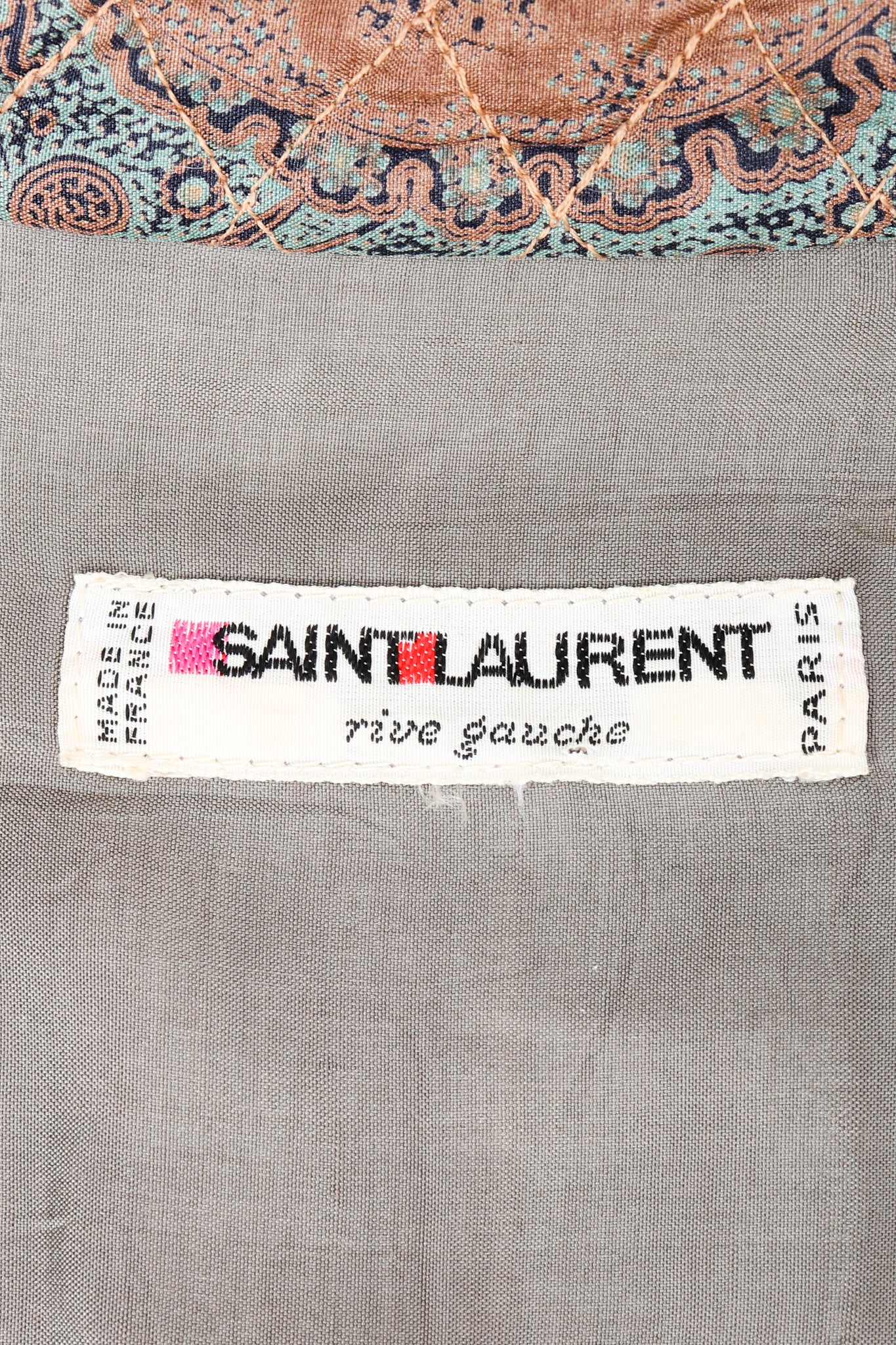 Quilted Silk Paisley Jacket - Image 10