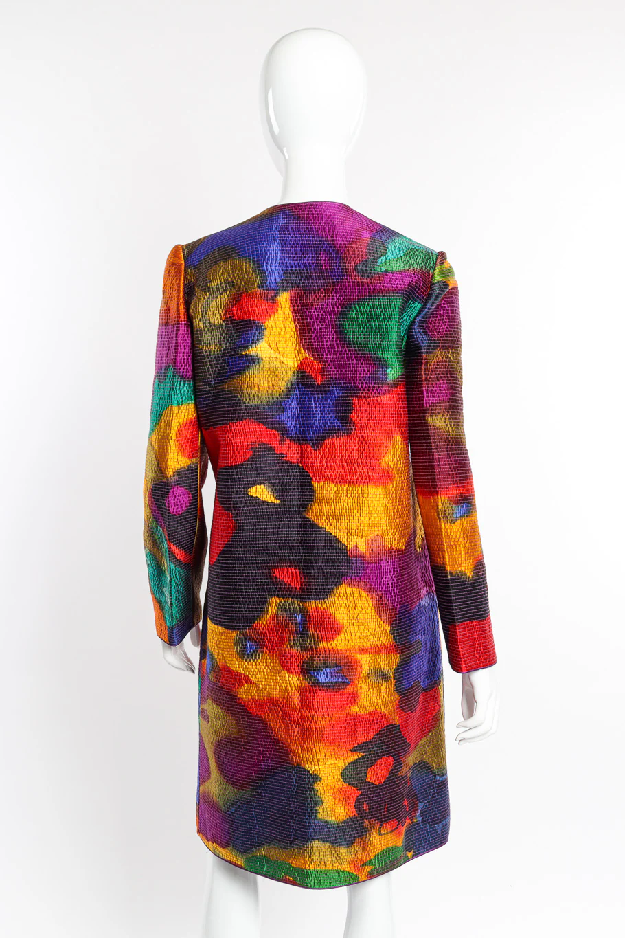 Quilted Silk Splotch Jacket - Image 3