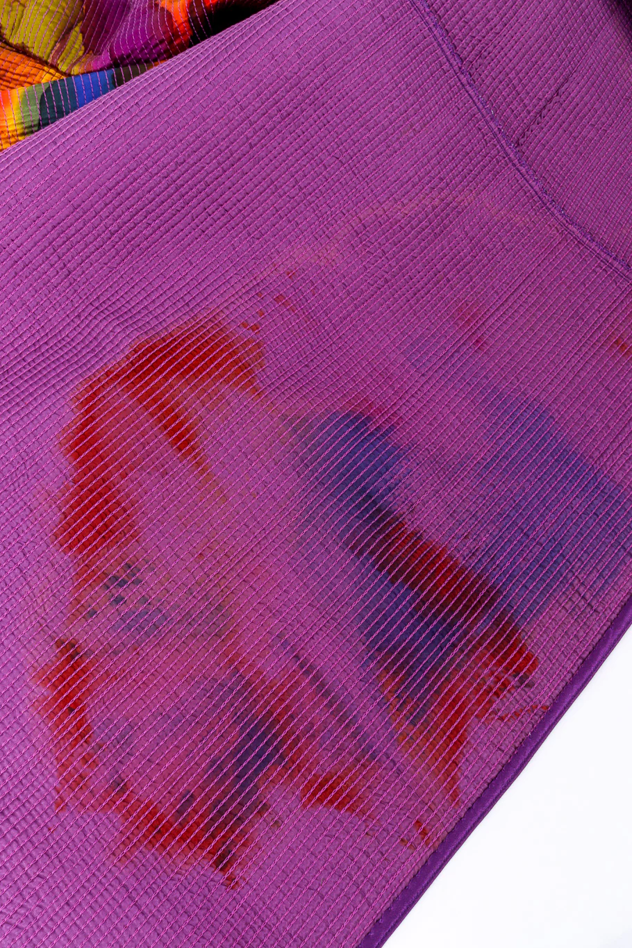 Quilted Silk Splotch Jacket - Image 9