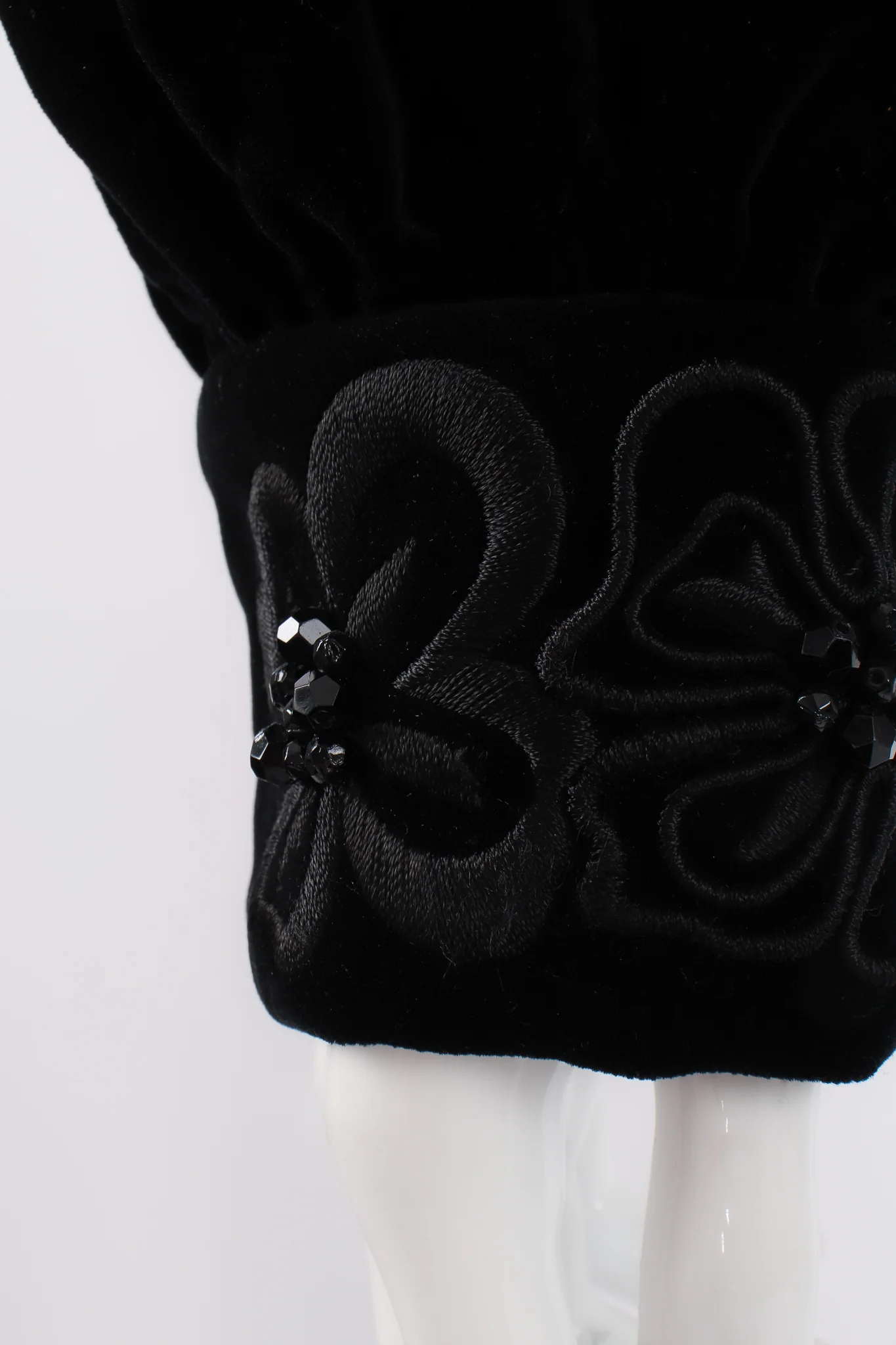 Quilted Velvet Embellished Bomber - Image 11