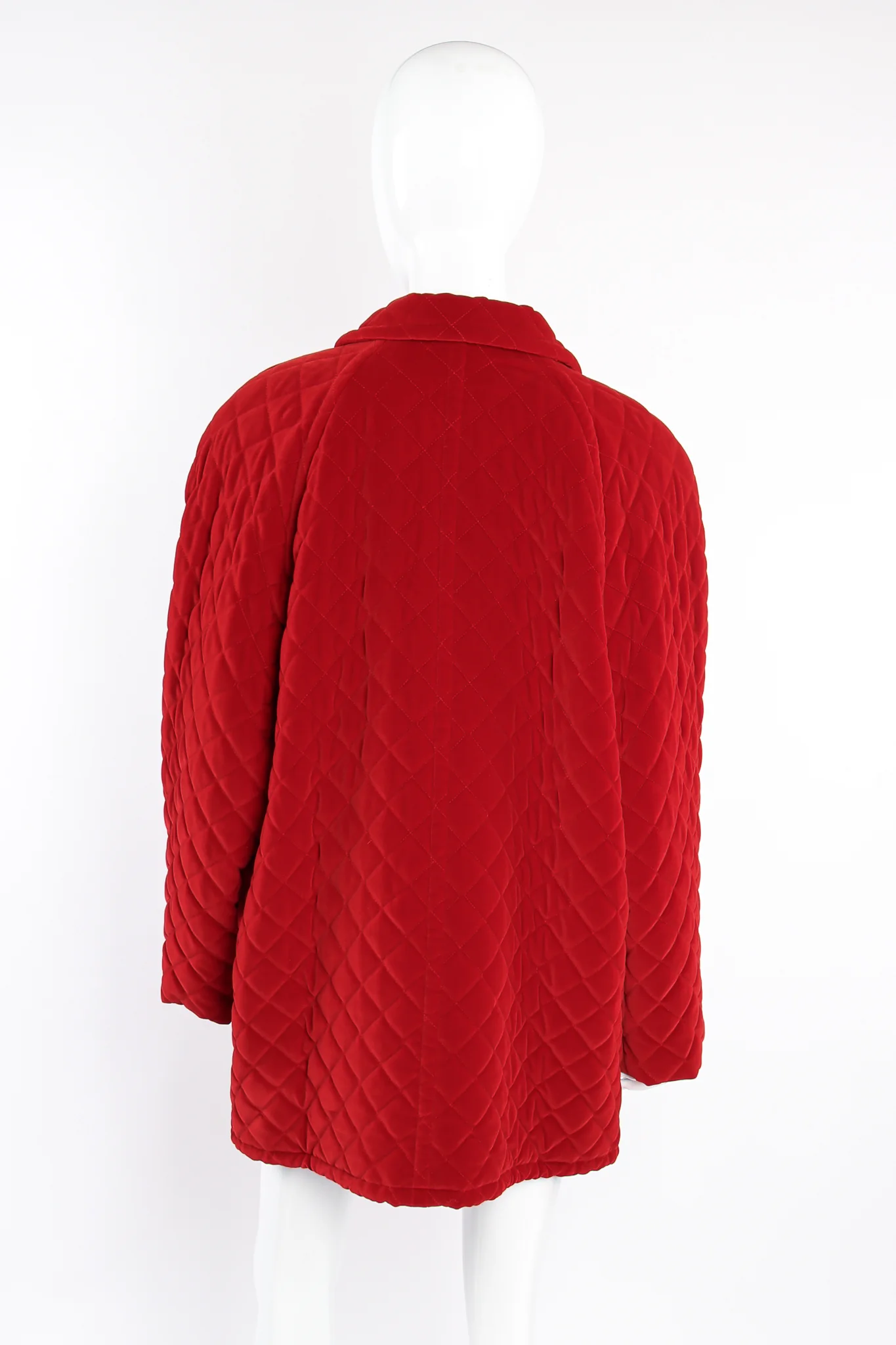Quilted Velvet Parka - Image 7
