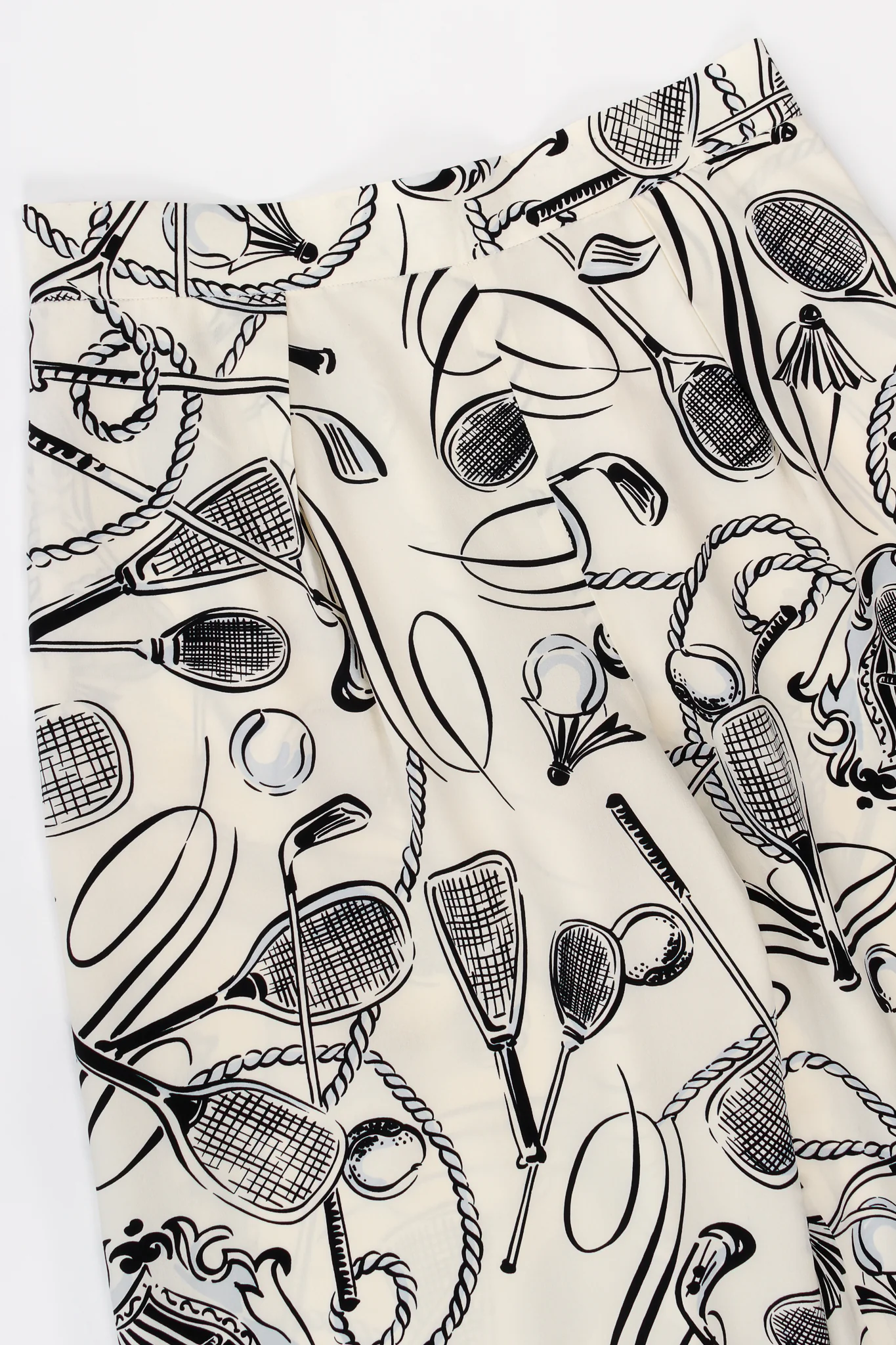 Club Sport Print Silk Pant - Image 14