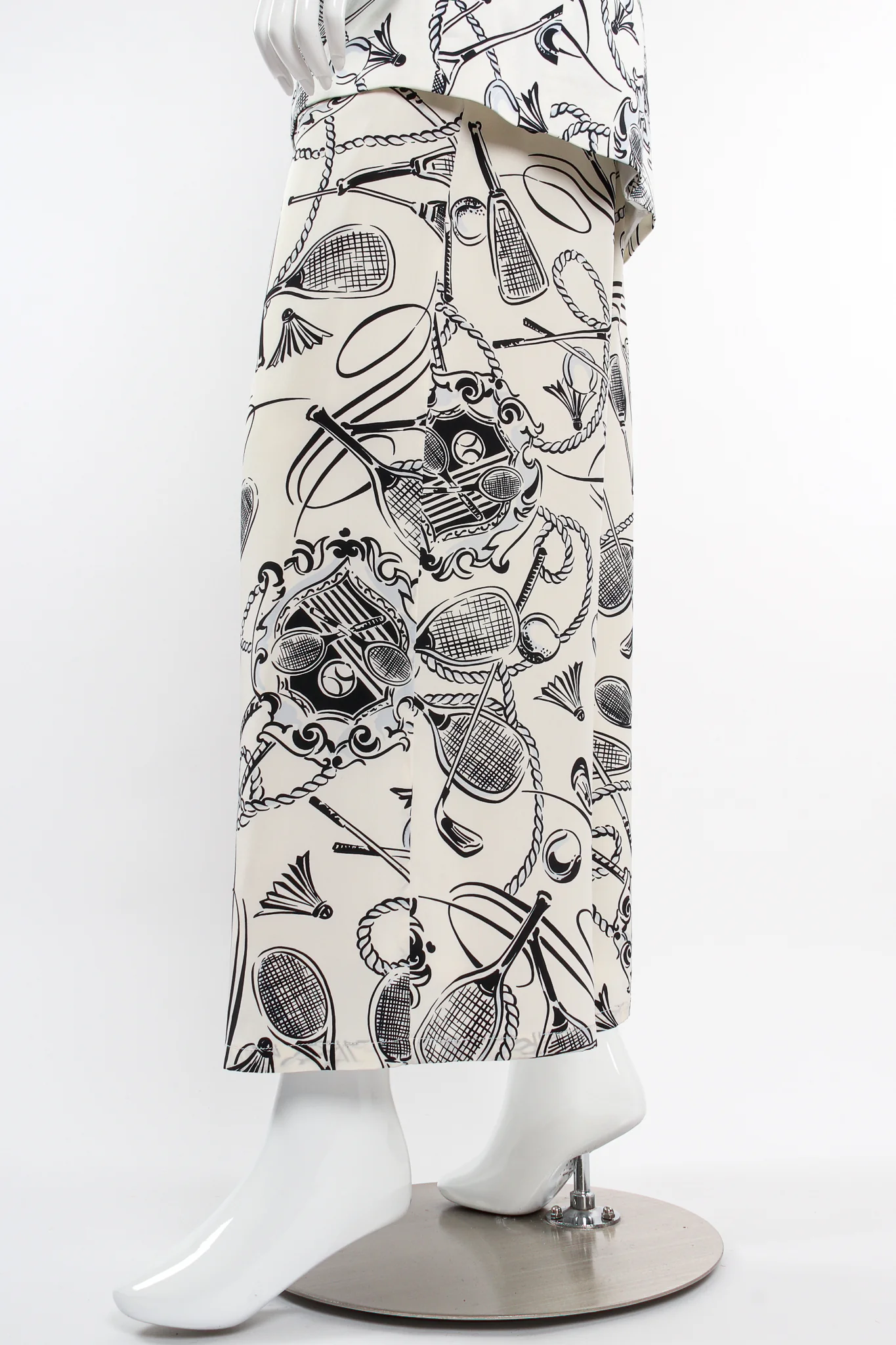 Club Sport Print Silk Pant - Image 6