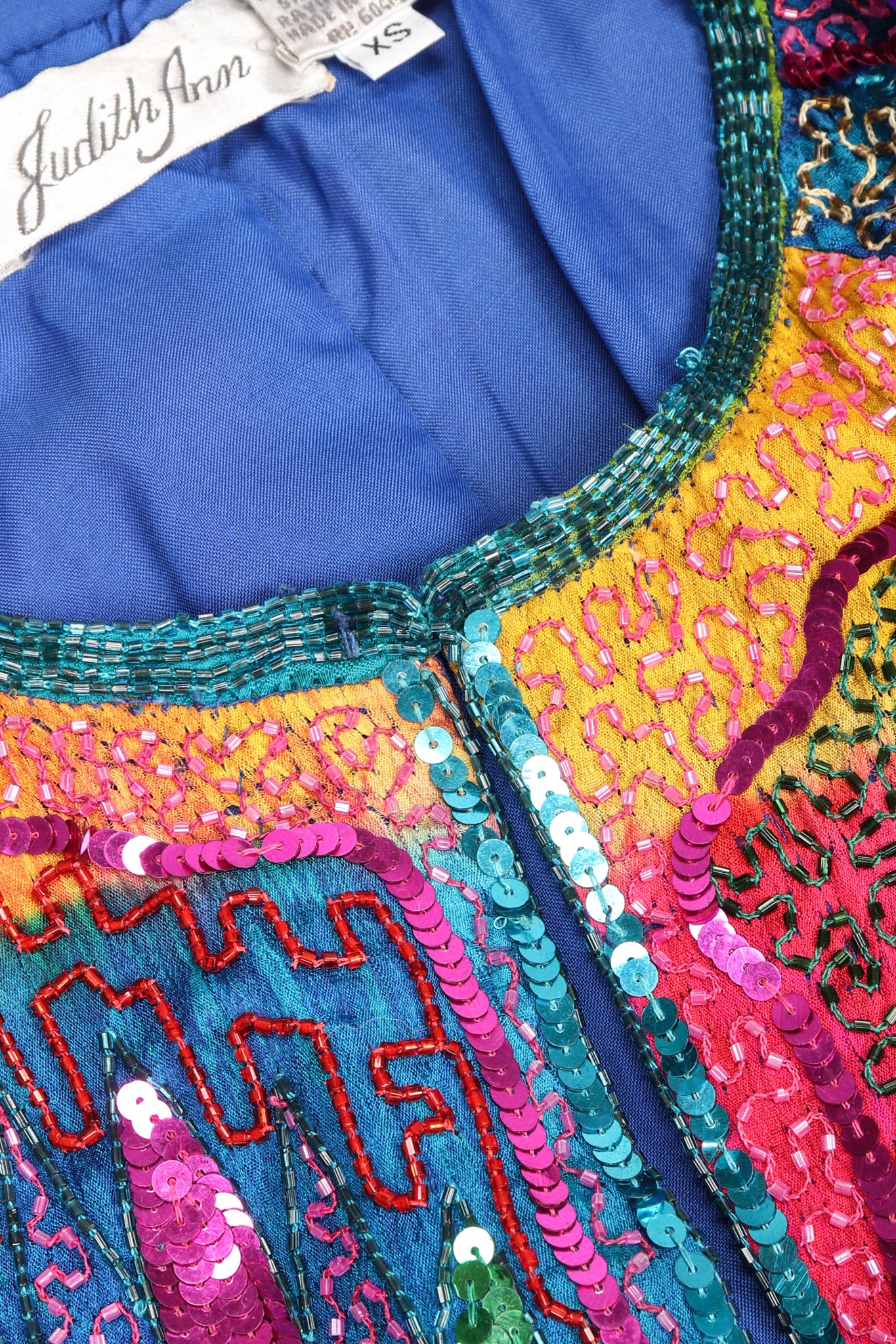 Rainbow Beaded Swing Coat - Image 16