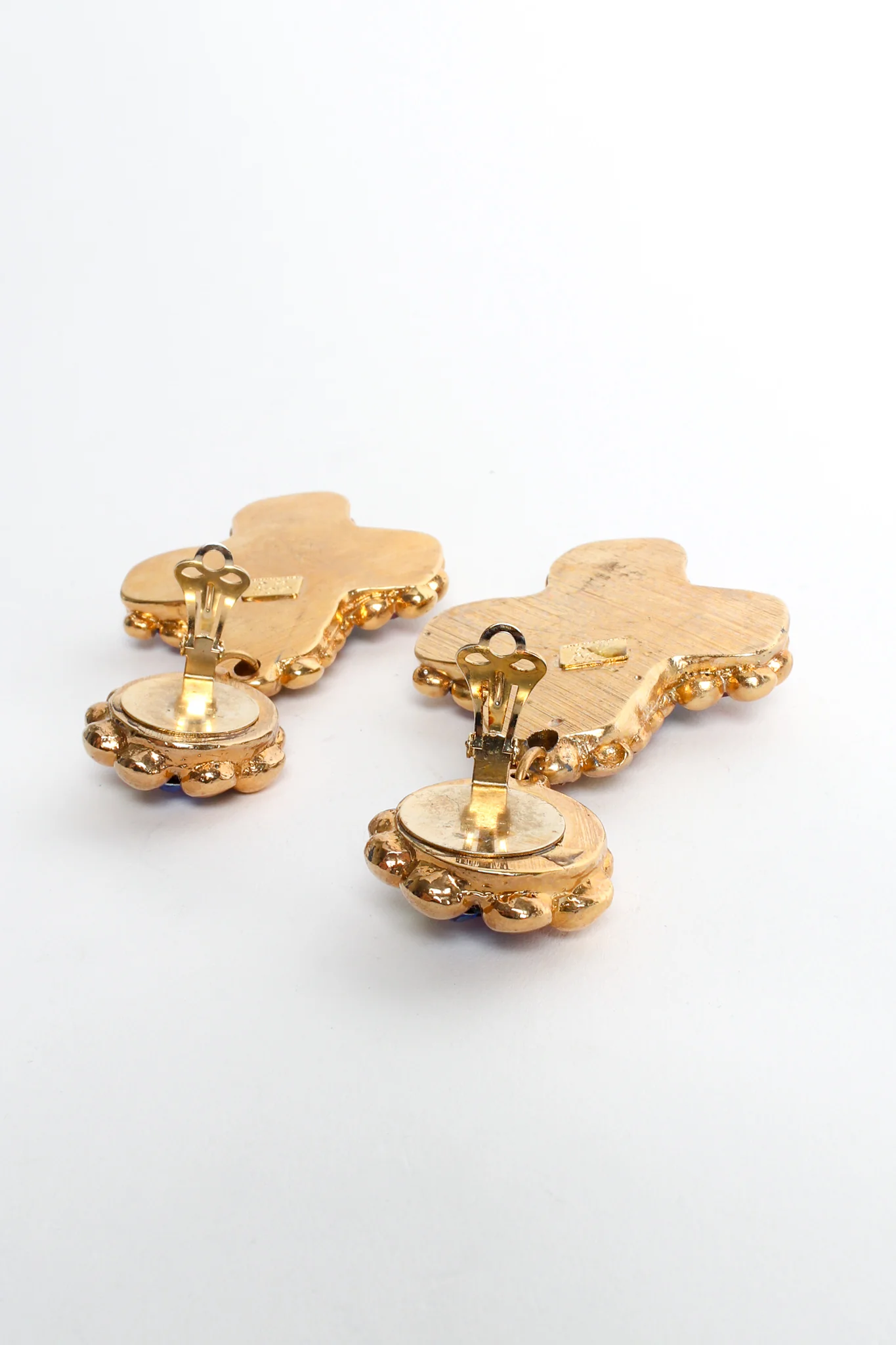 Rainbow Cross Drop Earrings - Image 7