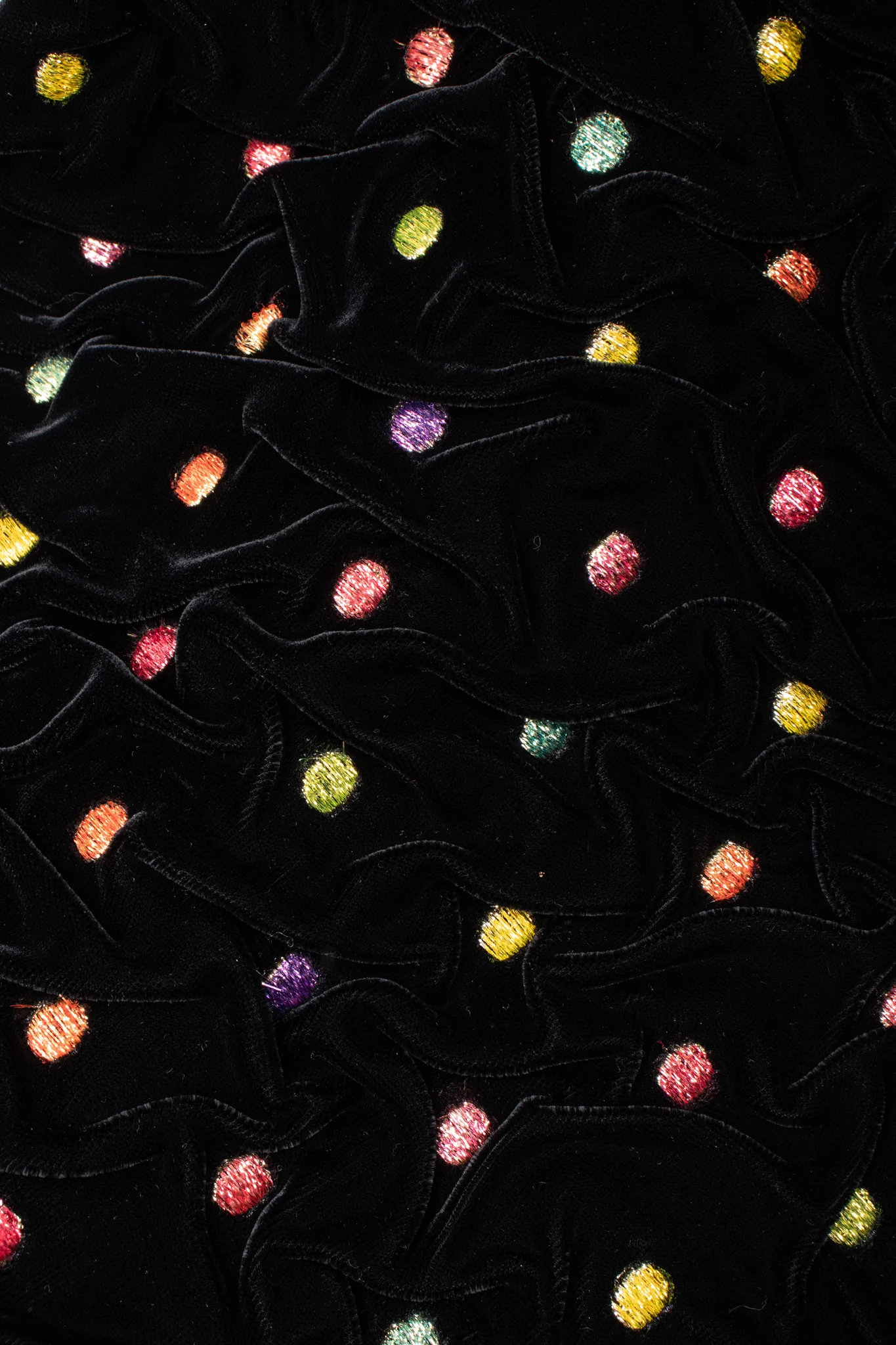 Rainbow Dot Bubble Dress & Jacket Set - Image 12