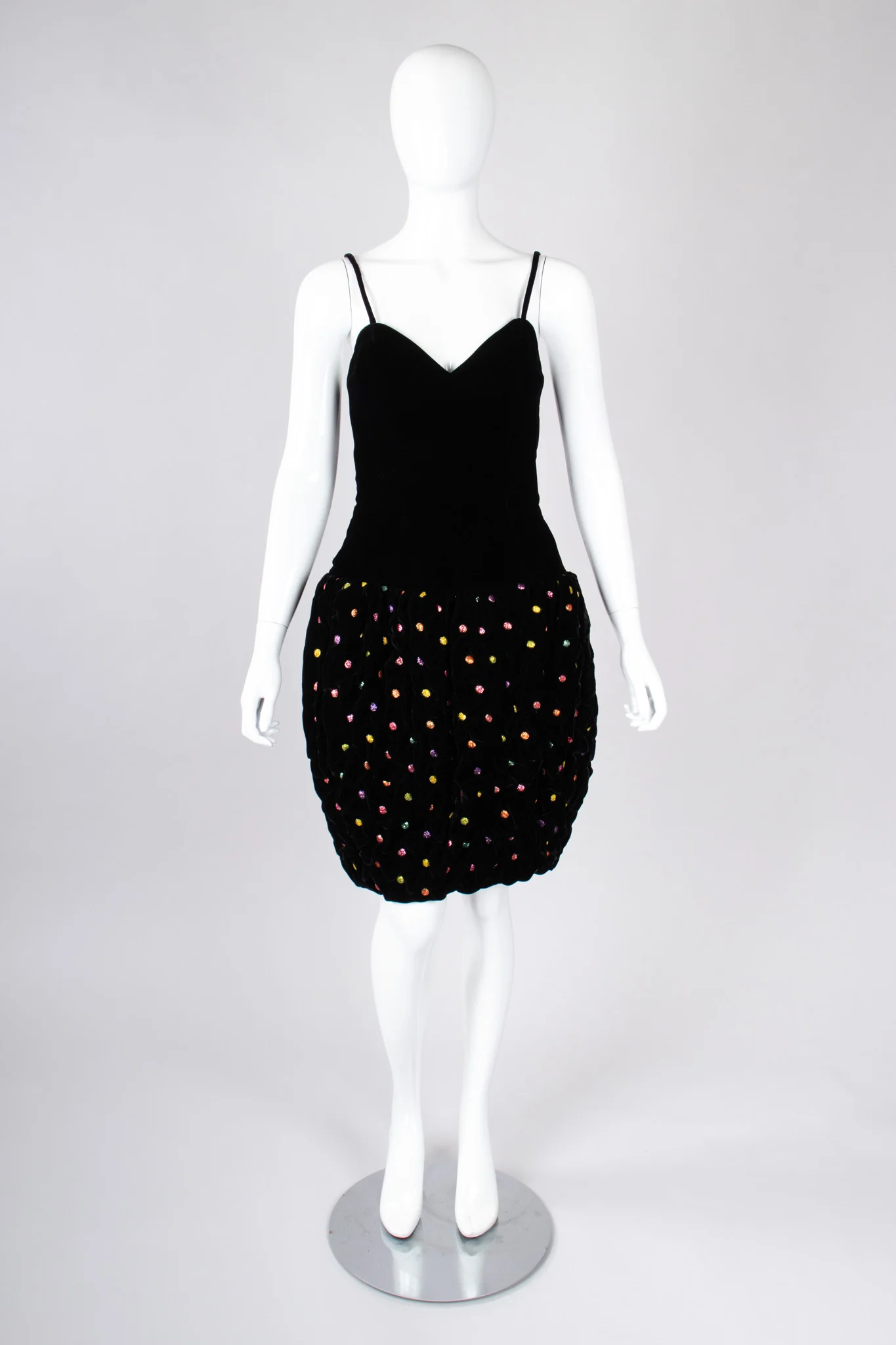 Rainbow Dot Bubble Dress & Jacket Set - Image 7