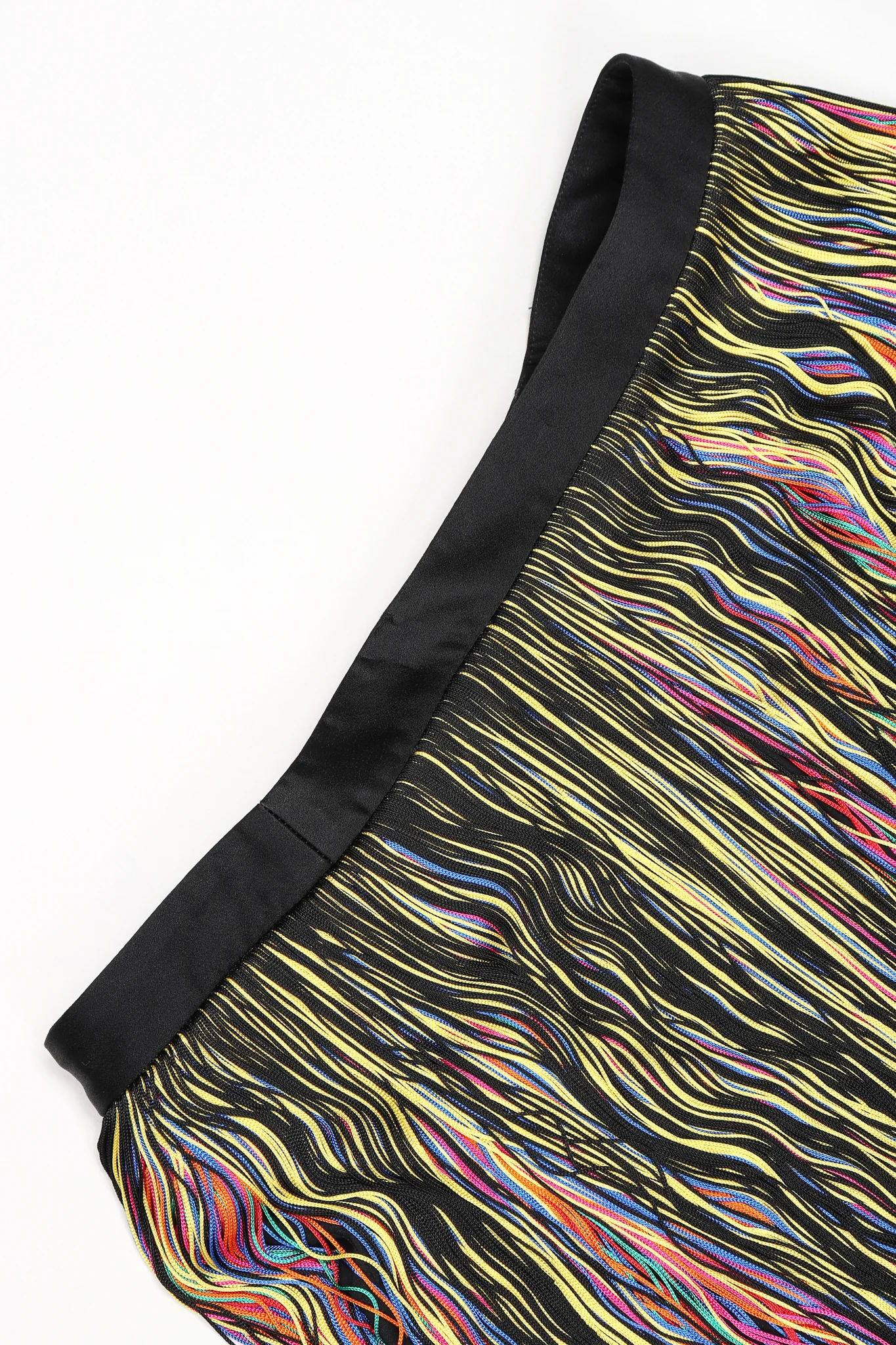 Rainbow Fringe Shimmy Skirt - Image 6