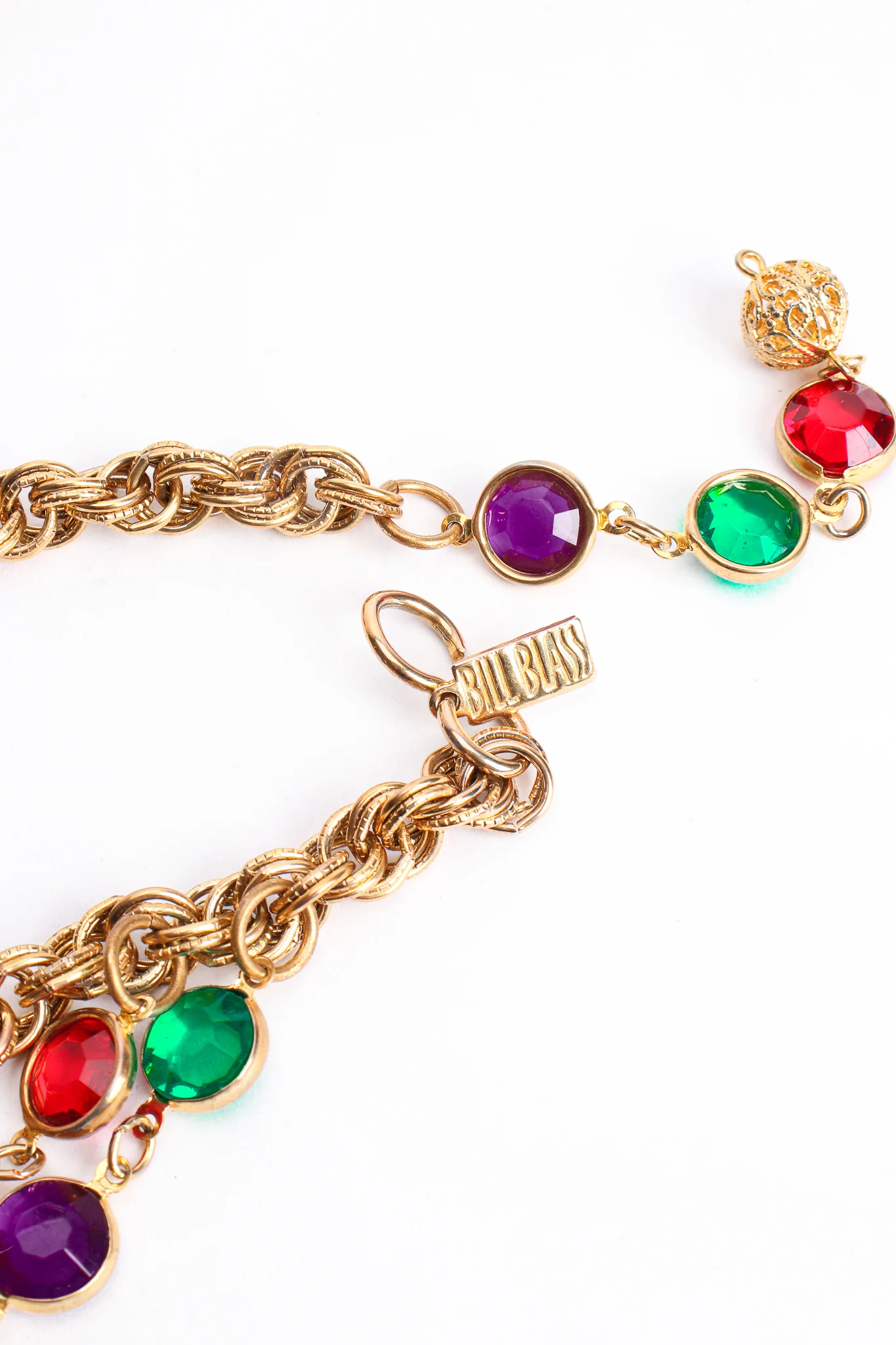 Rainbow Glass Chain Belt - Image 8