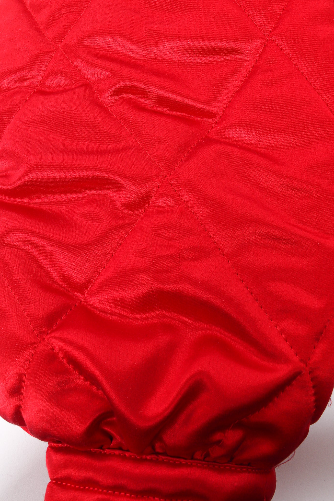 Rainbow Jewel Quilted Satin Bomber - Image 8