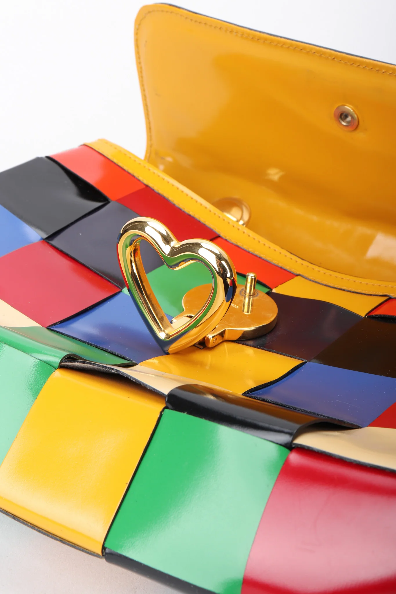 Rainbow Leather Crossbody Bag - Image 13