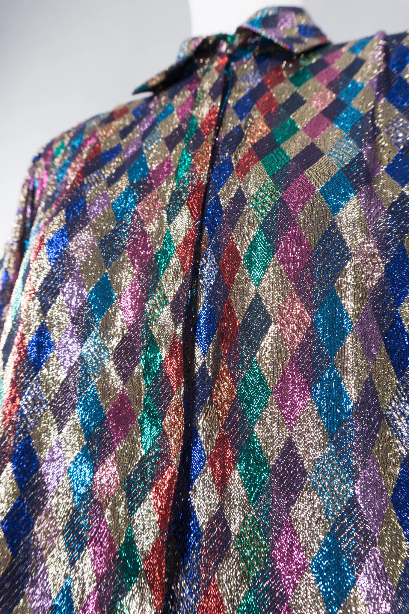 Rainbow Metallic Diamond Blouse - Image 9