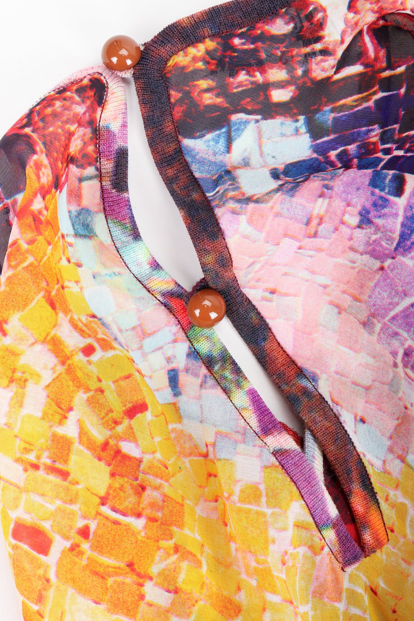 Rainbow Mosaic Poncho - Image 10