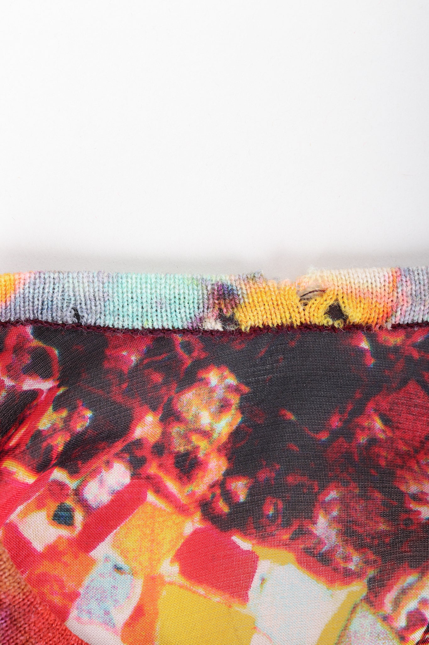Rainbow Mosaic Poncho - Image 12