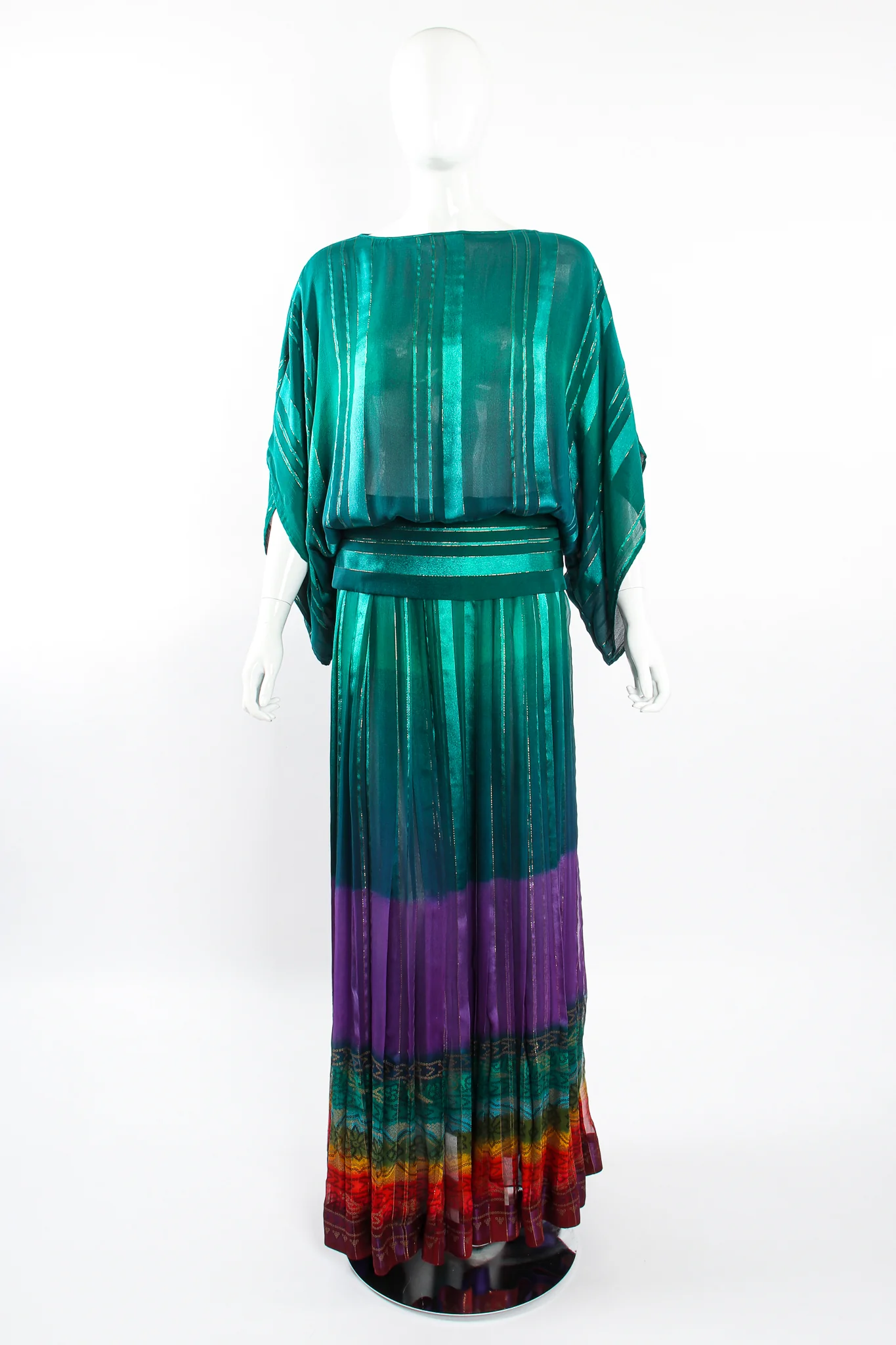 Rainbow Ombré Blouse & Skirt Set - Image 10