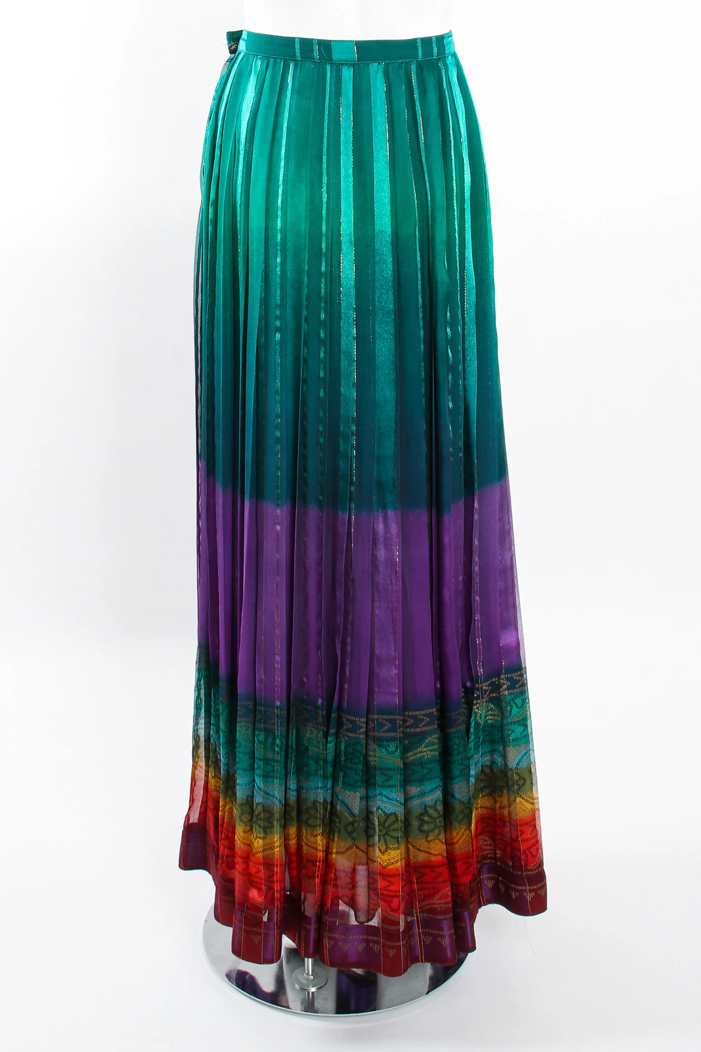 Rainbow Ombré Blouse & Skirt Set - Image 17
